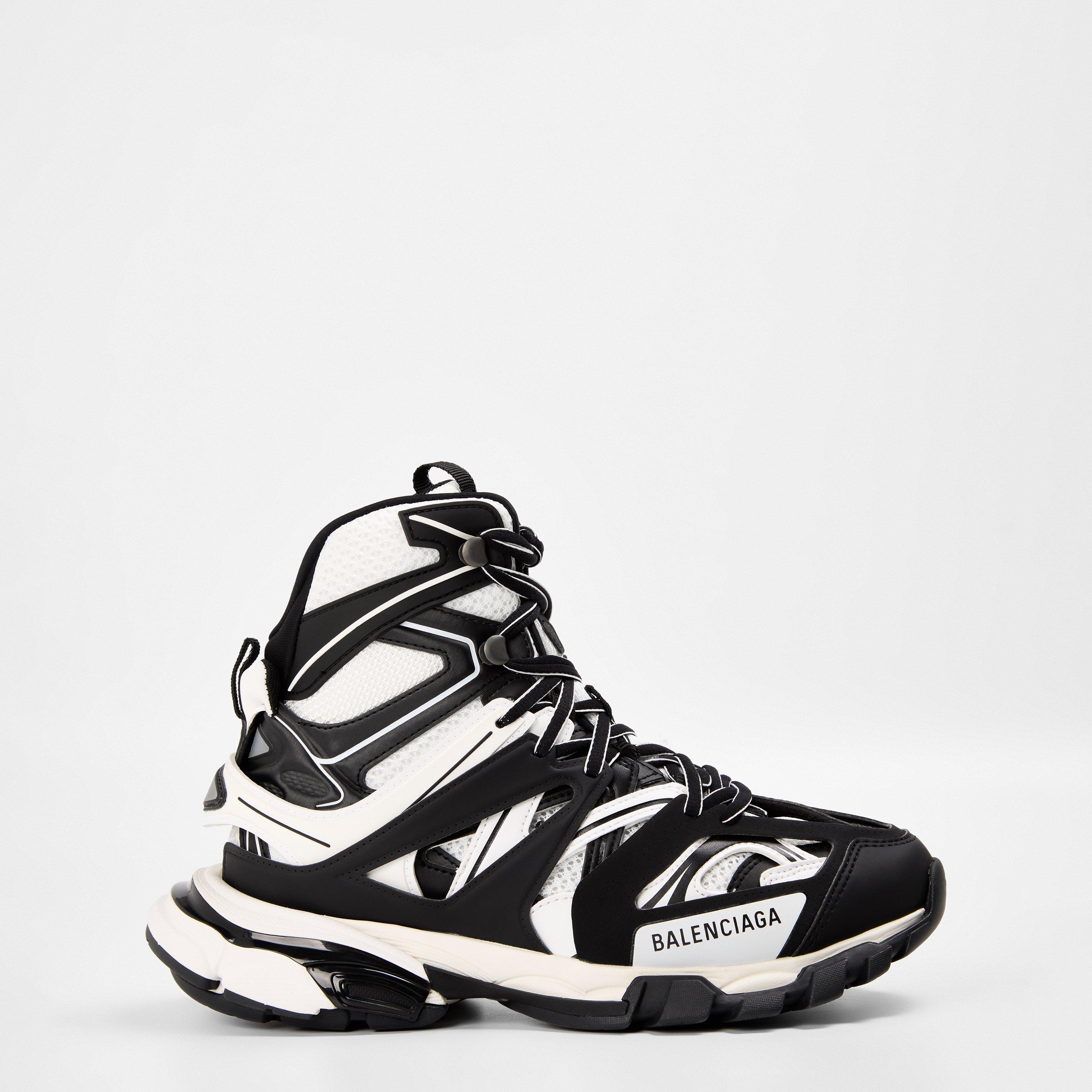 White/Black - Balenciaga - Men's Low Trainers - 1