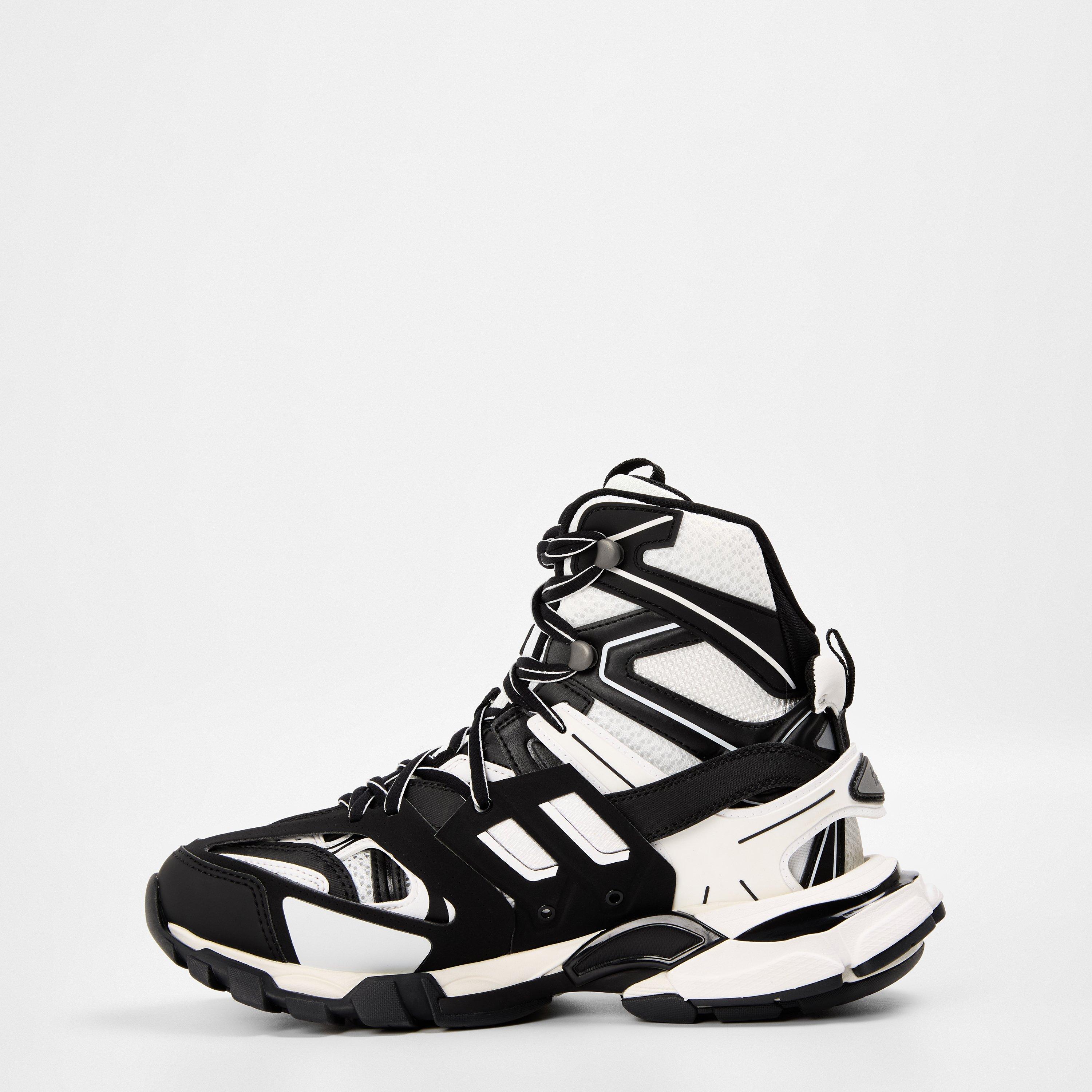 White/Black - Balenciaga - Men's Low Trainers - 2