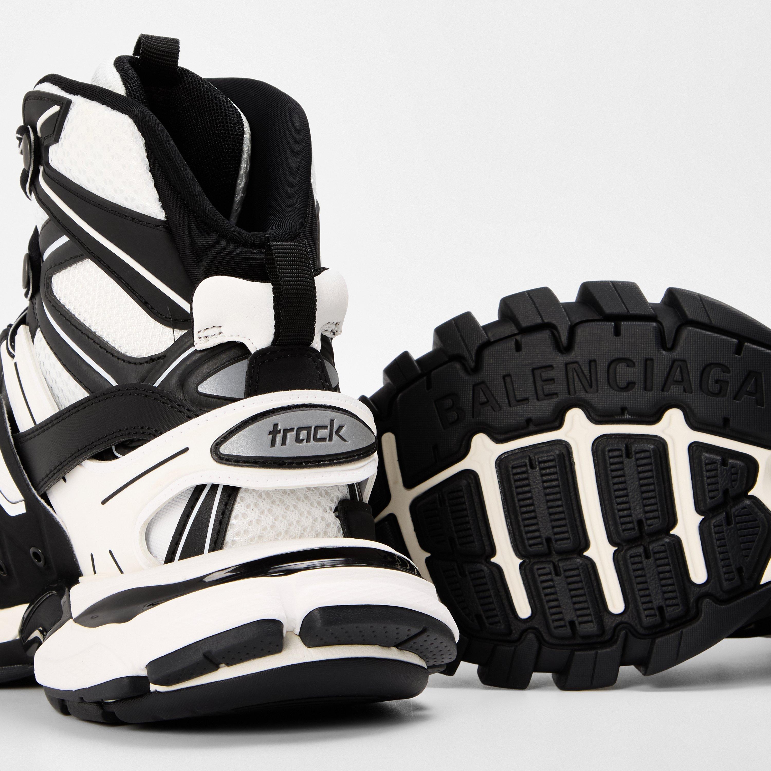 White/Black - Balenciaga - Men's Low Trainers - 3