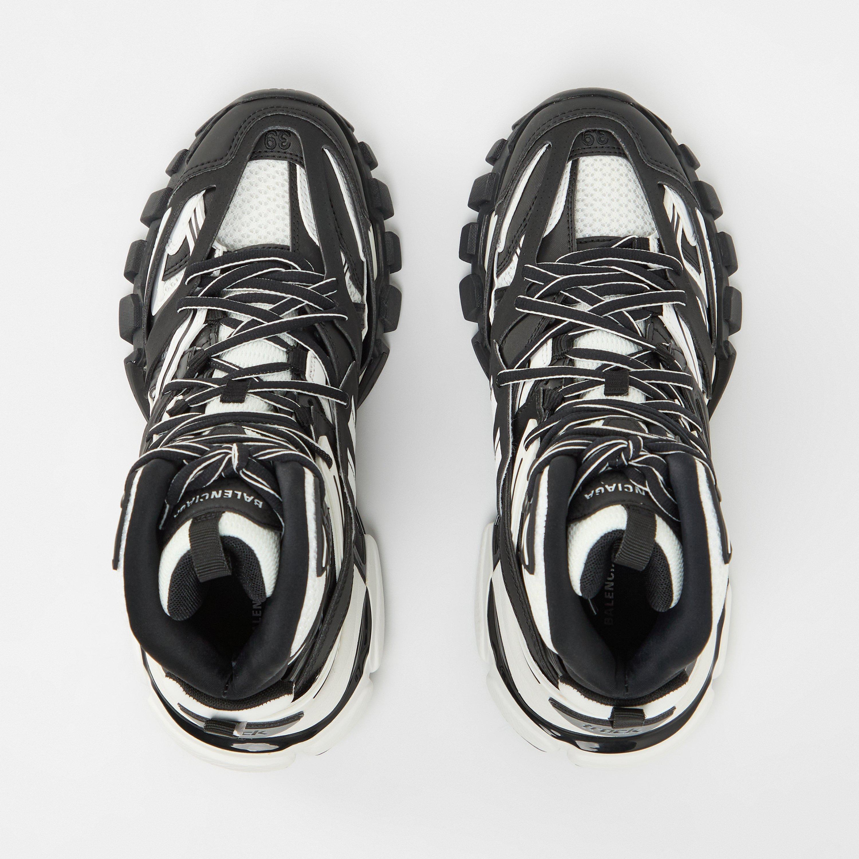 White/Black - Balenciaga - Men's Low Trainers - 4