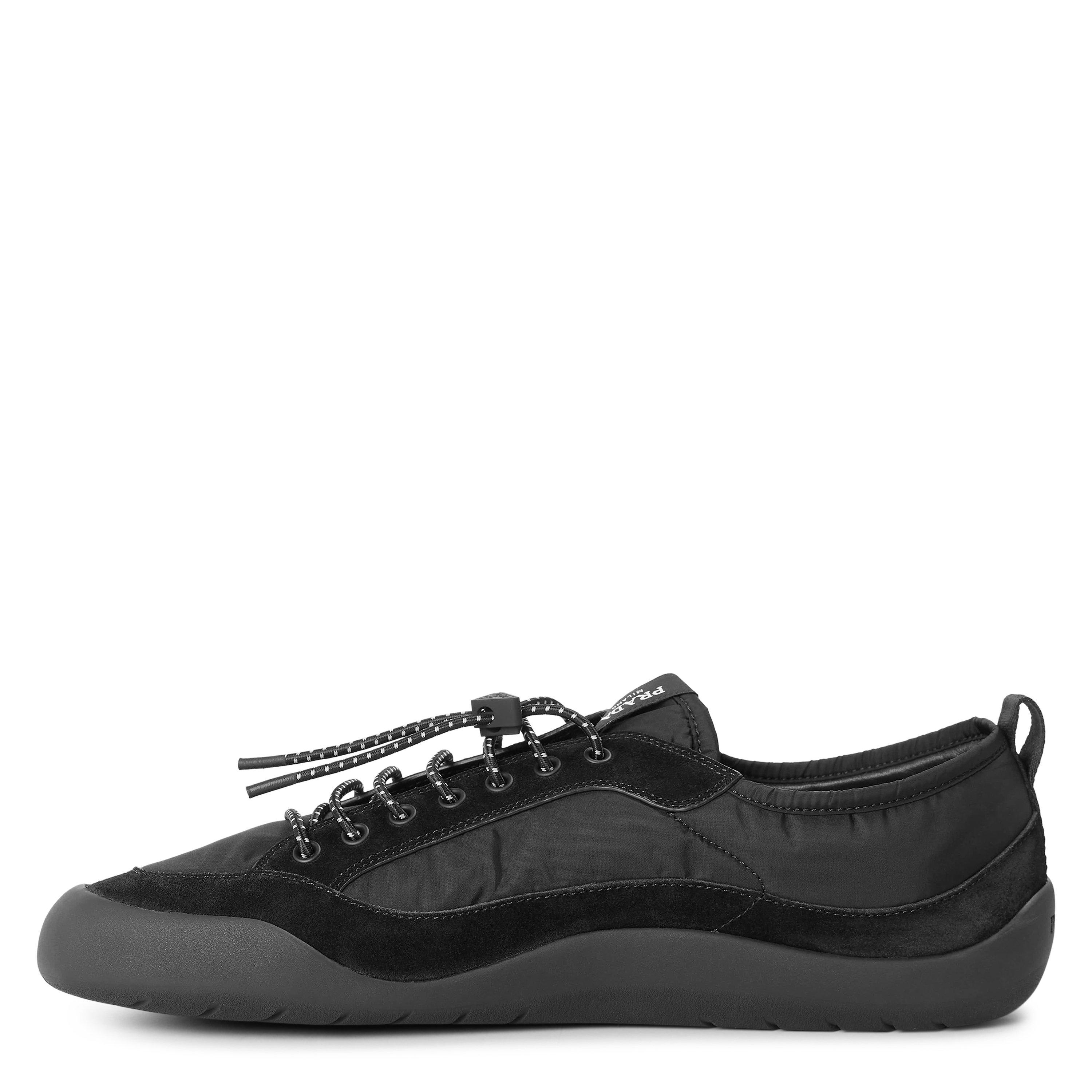 Black - Prada - Men's Speedrock Nyl Low-Top Trainers - 2