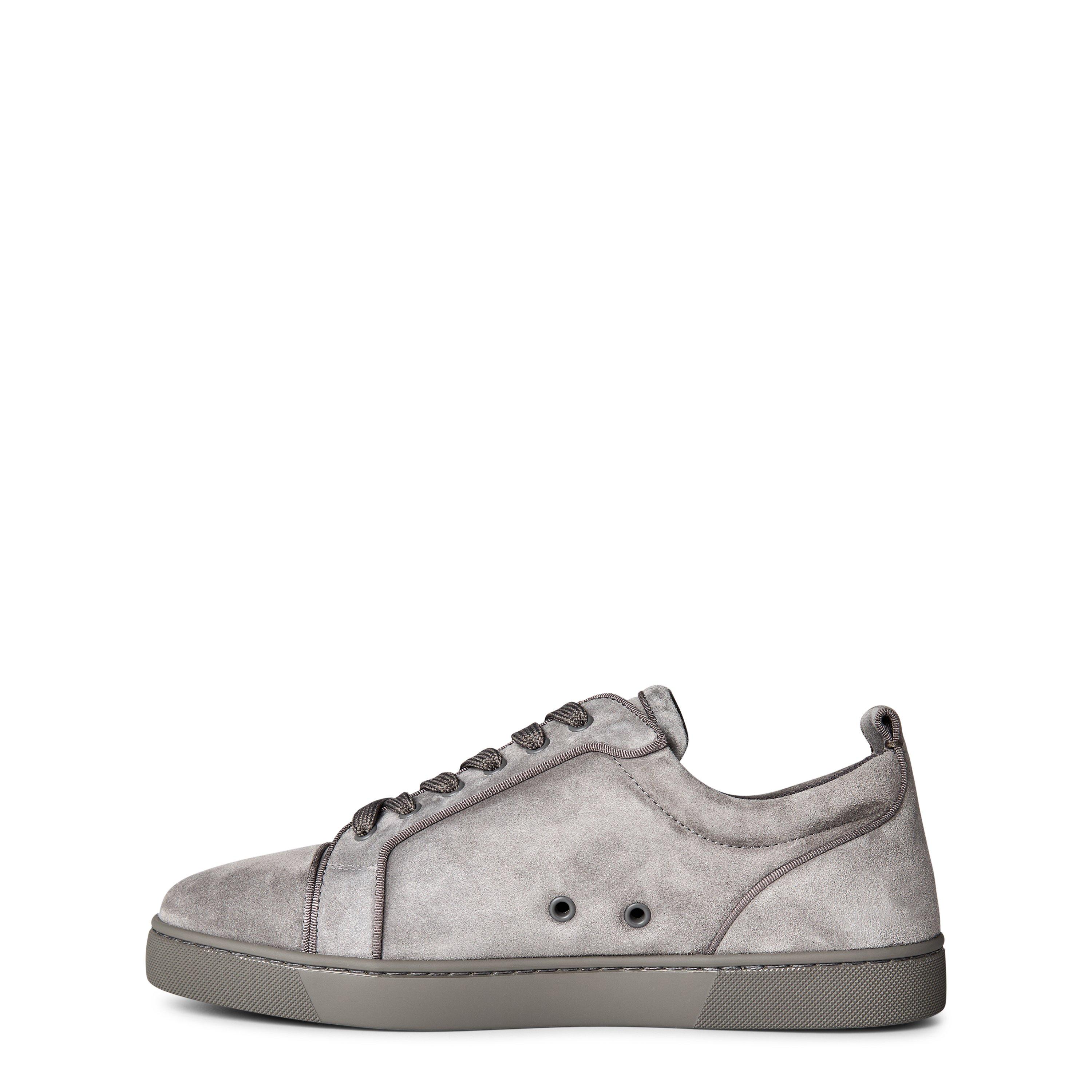 Smoke Grey - Christian Louboutin - Men's Louis Orlato Leather Trainers - 2