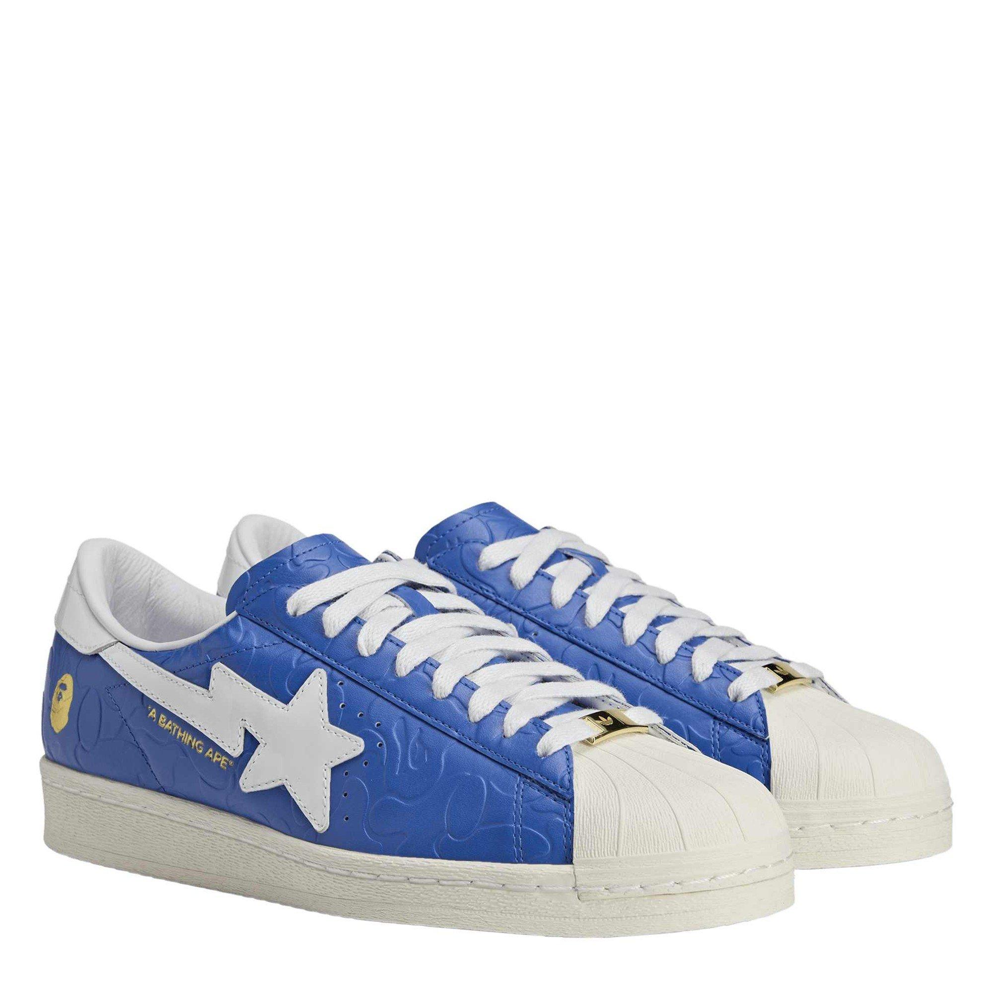 Blue White - adidas Originals - Adidas Bape x adidas Sn99 - 3