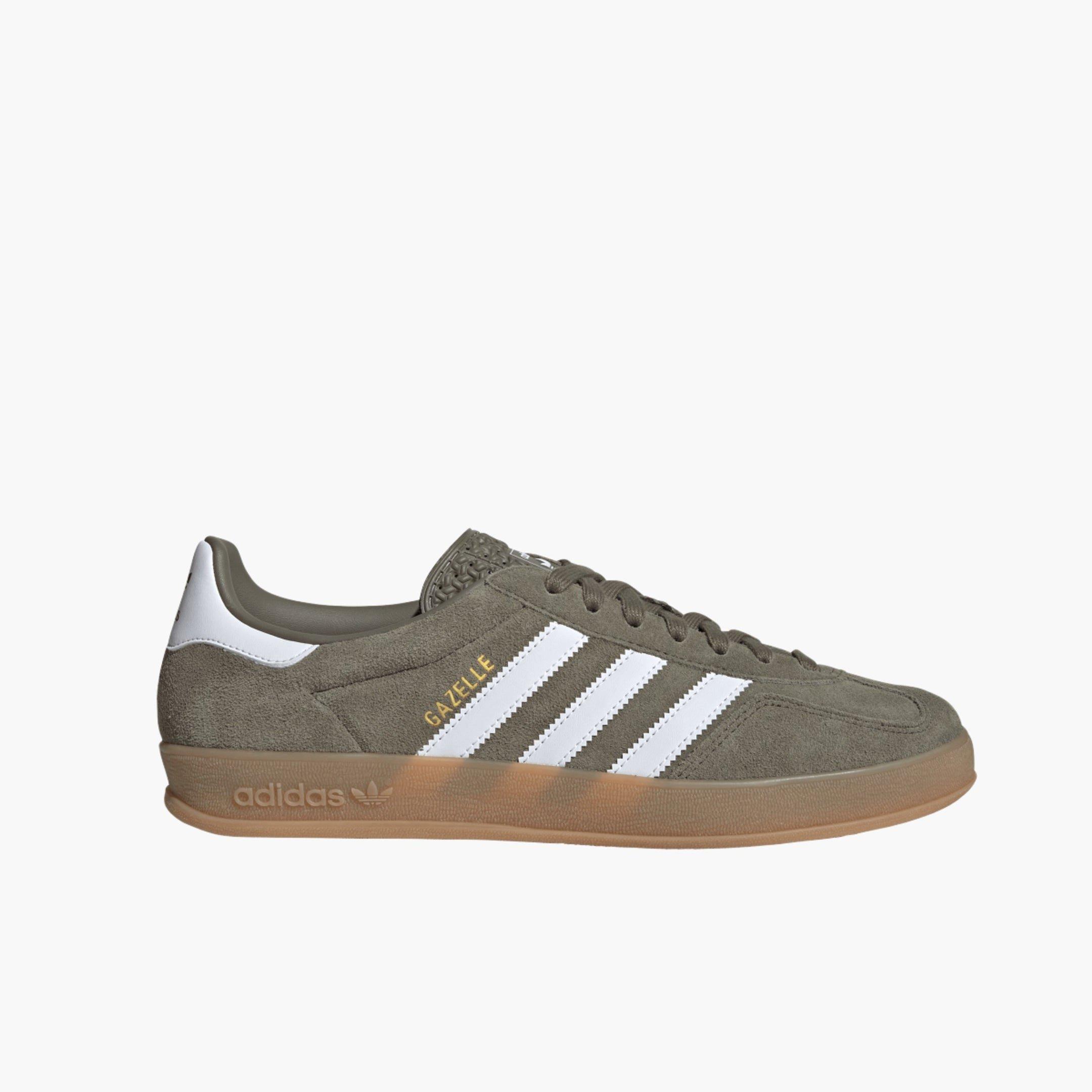 Olive White Gum - adidas Originals - Adidas Gazelle Indoo Sn99 - 1