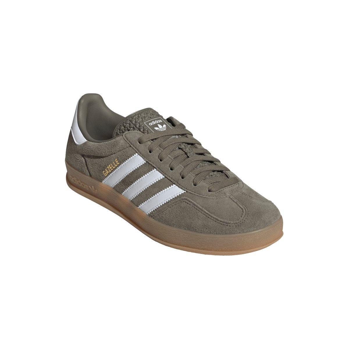 Olive White Gum - adidas Originals - Adidas Gazelle Indoo Sn99 - 3