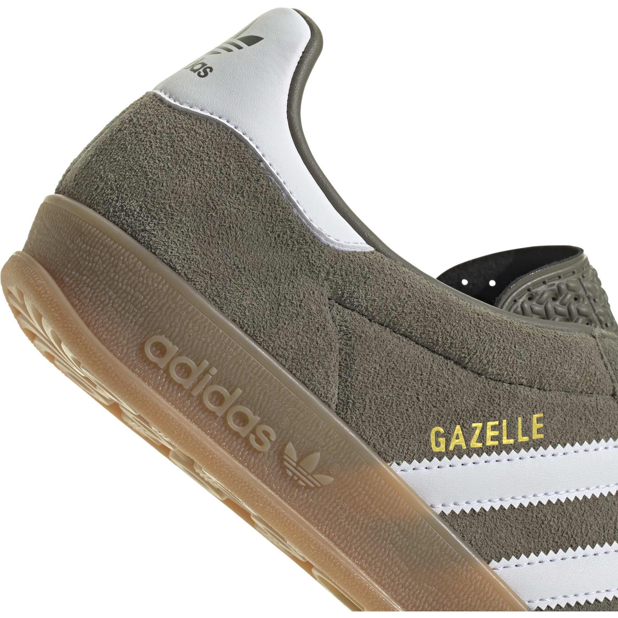 Olive White Gum - adidas Originals - Adidas Gazelle Indoo Sn99 - 7