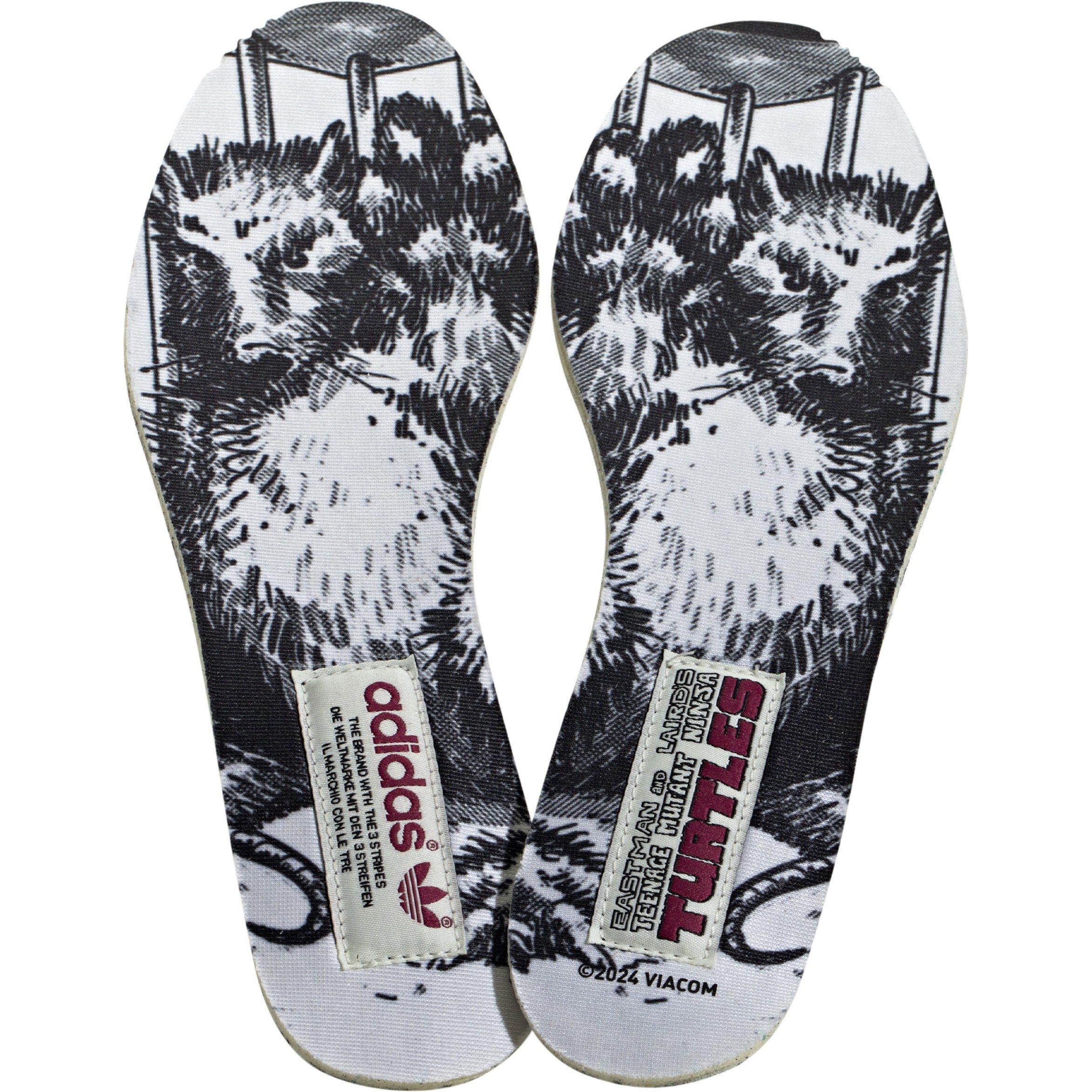 Pantone - adidas Originals - Men's Tmnt Shelltoe Splinter Low-Top Trainers - 8