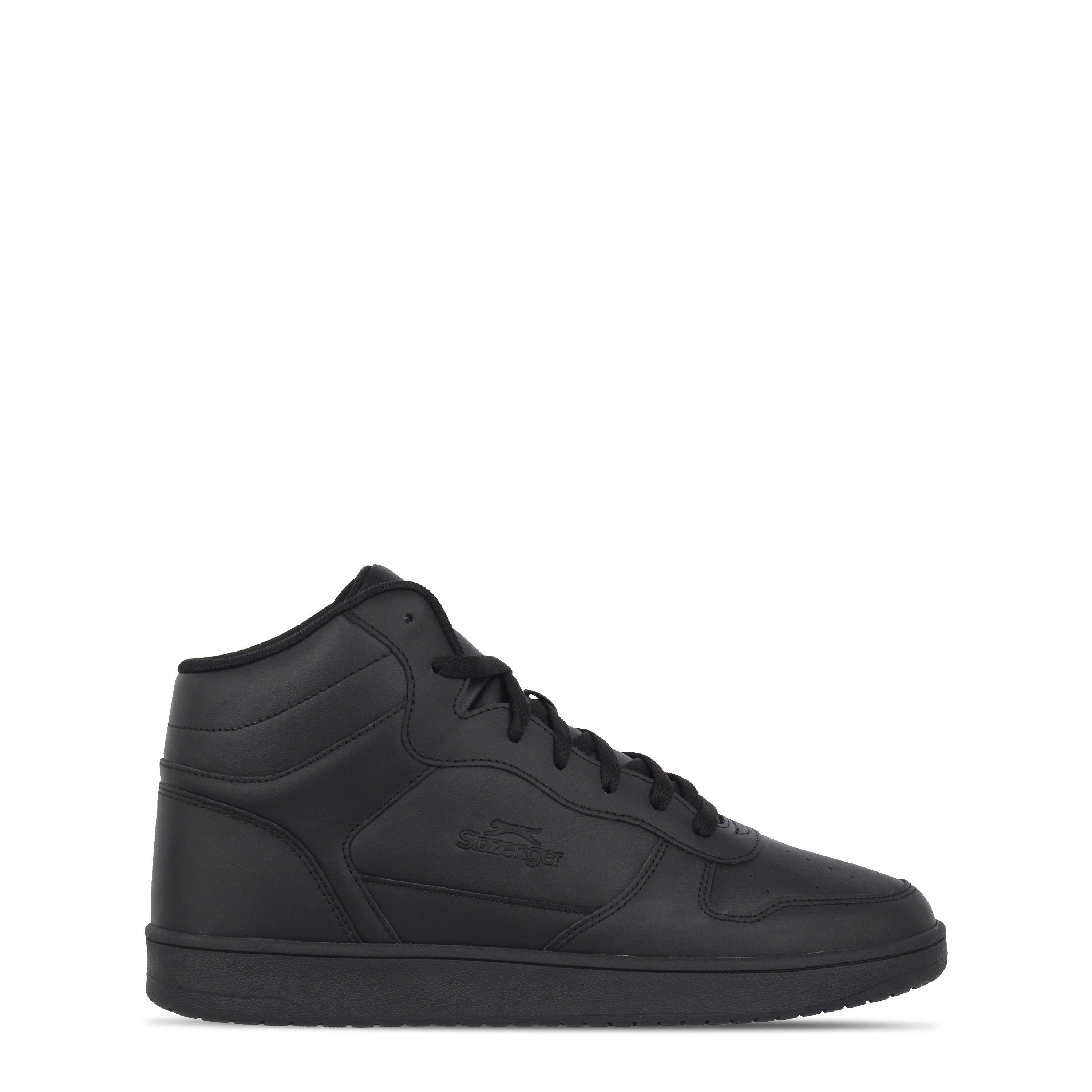 Negro/Negro - Slazenger - Tower Hi Top Trainers Mens - 1