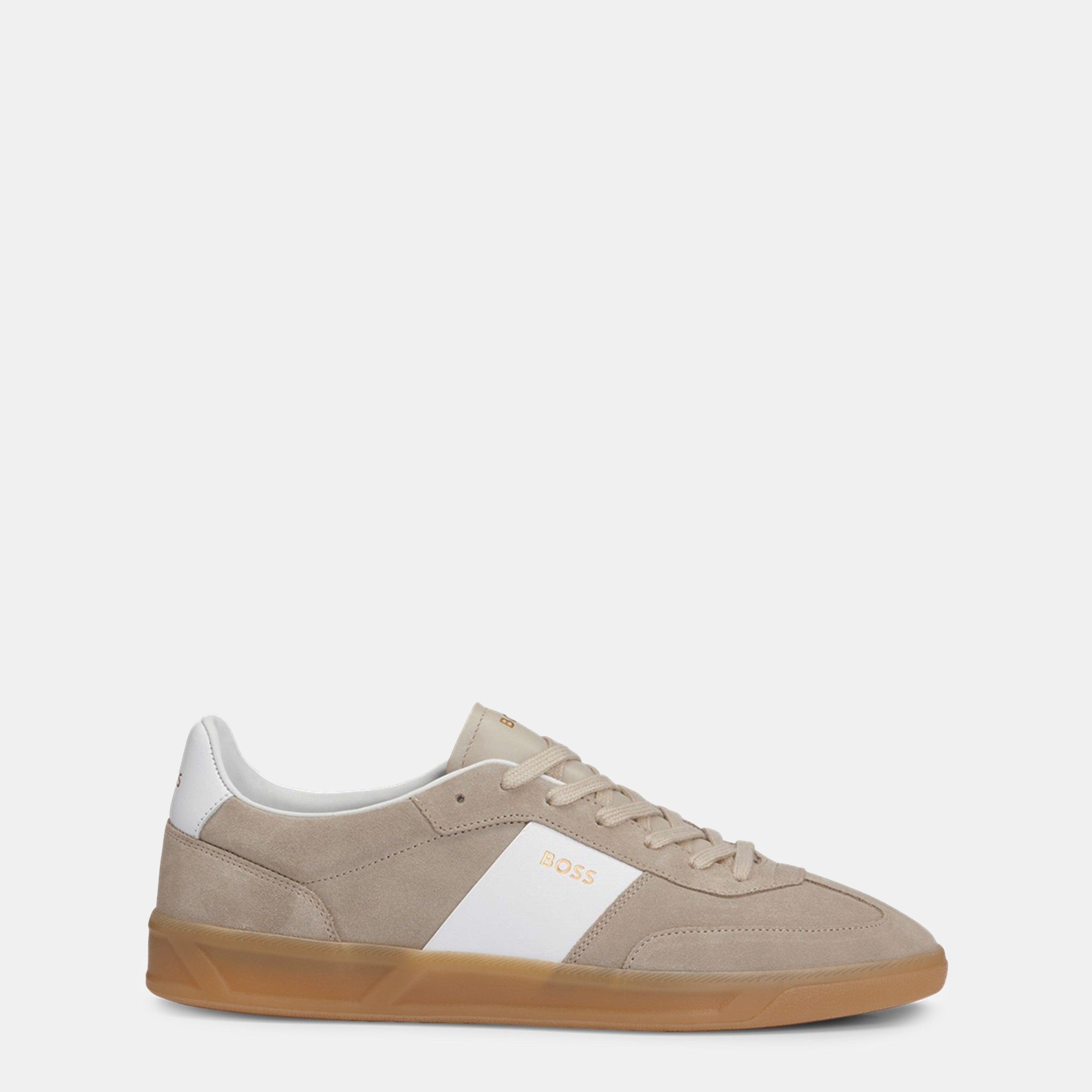 Boss Men's Brandon Tennis Trainer, Tennis Style - Med Beige 260 - Size 10 (44)