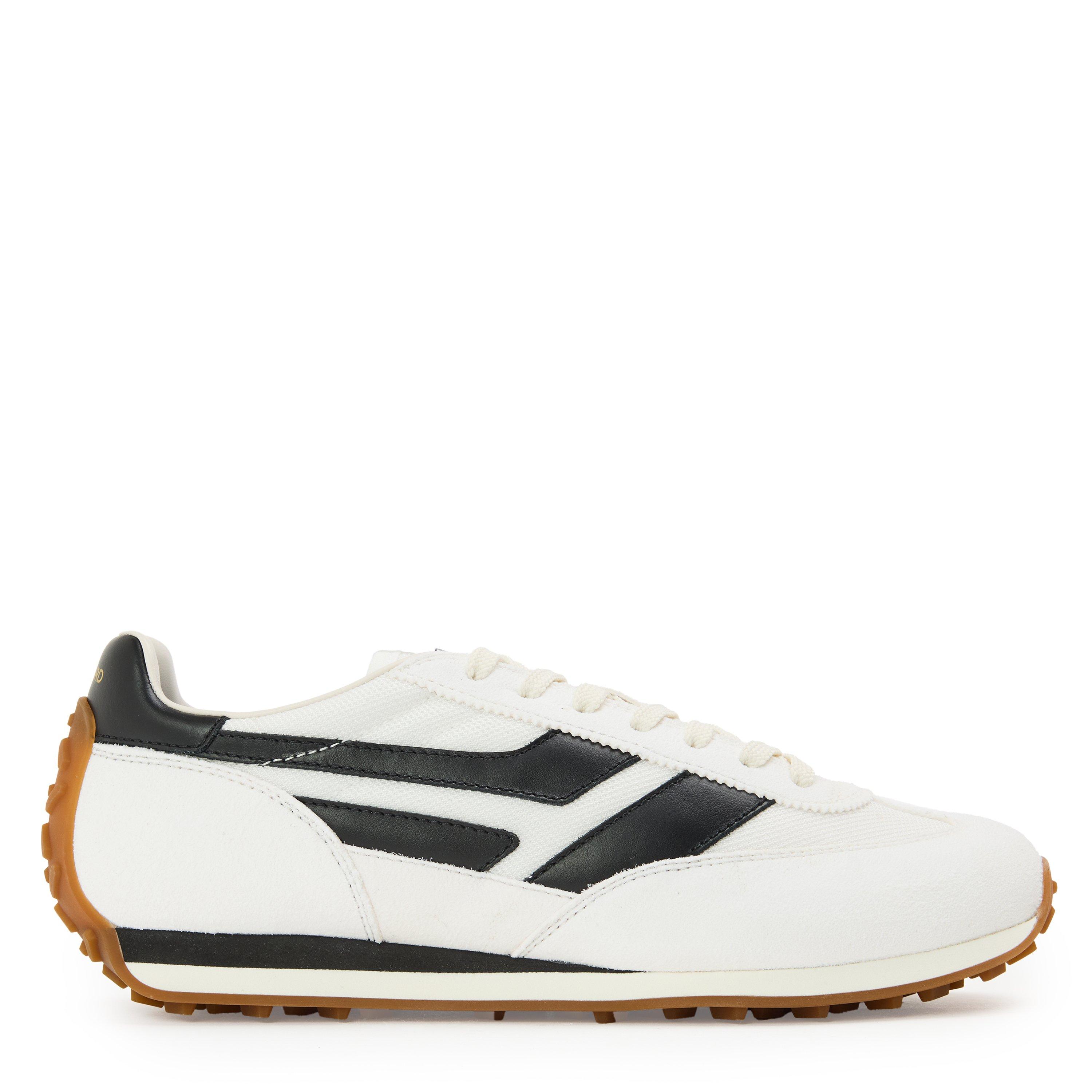 Optical White - Tom Ford - Men's TF Mick Low-Top Trainers - 1
