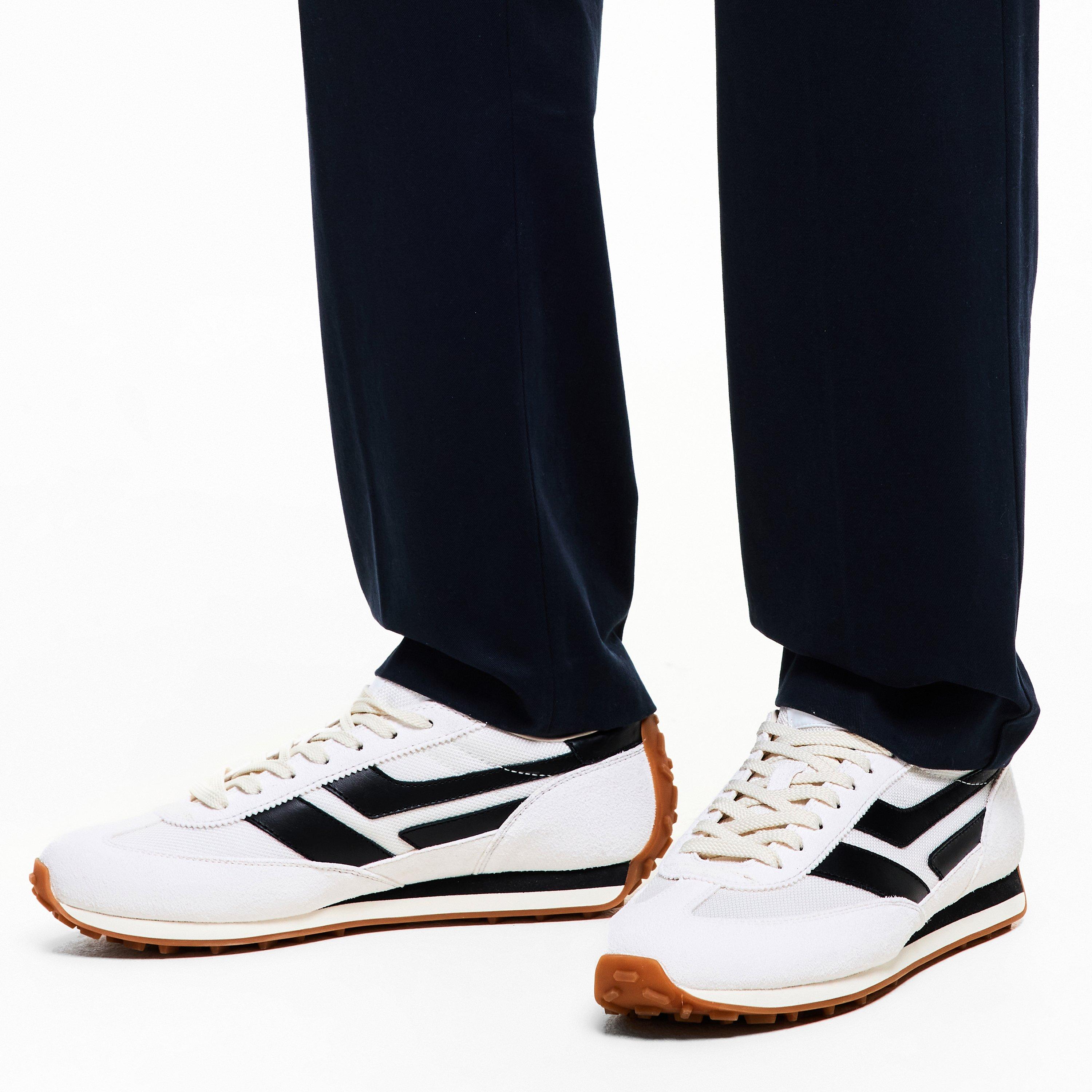 Optical White - Tom Ford - Men's TF Mick Low-Top Trainers - 3