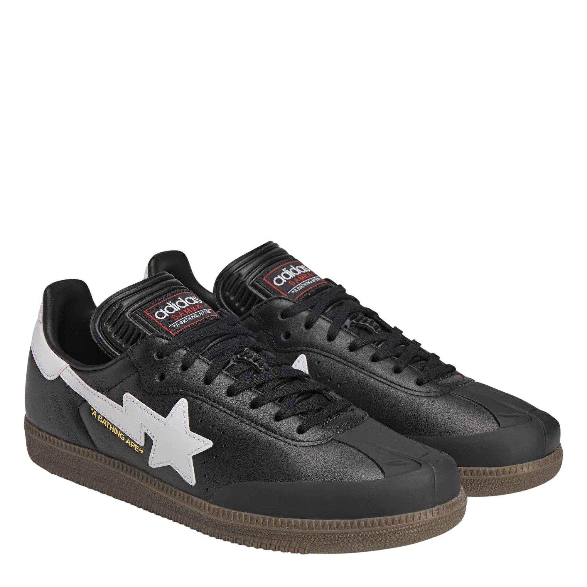 Core Black/WHT - adidas Originals - Adidas Bape Samba Tr Sn64 - 3