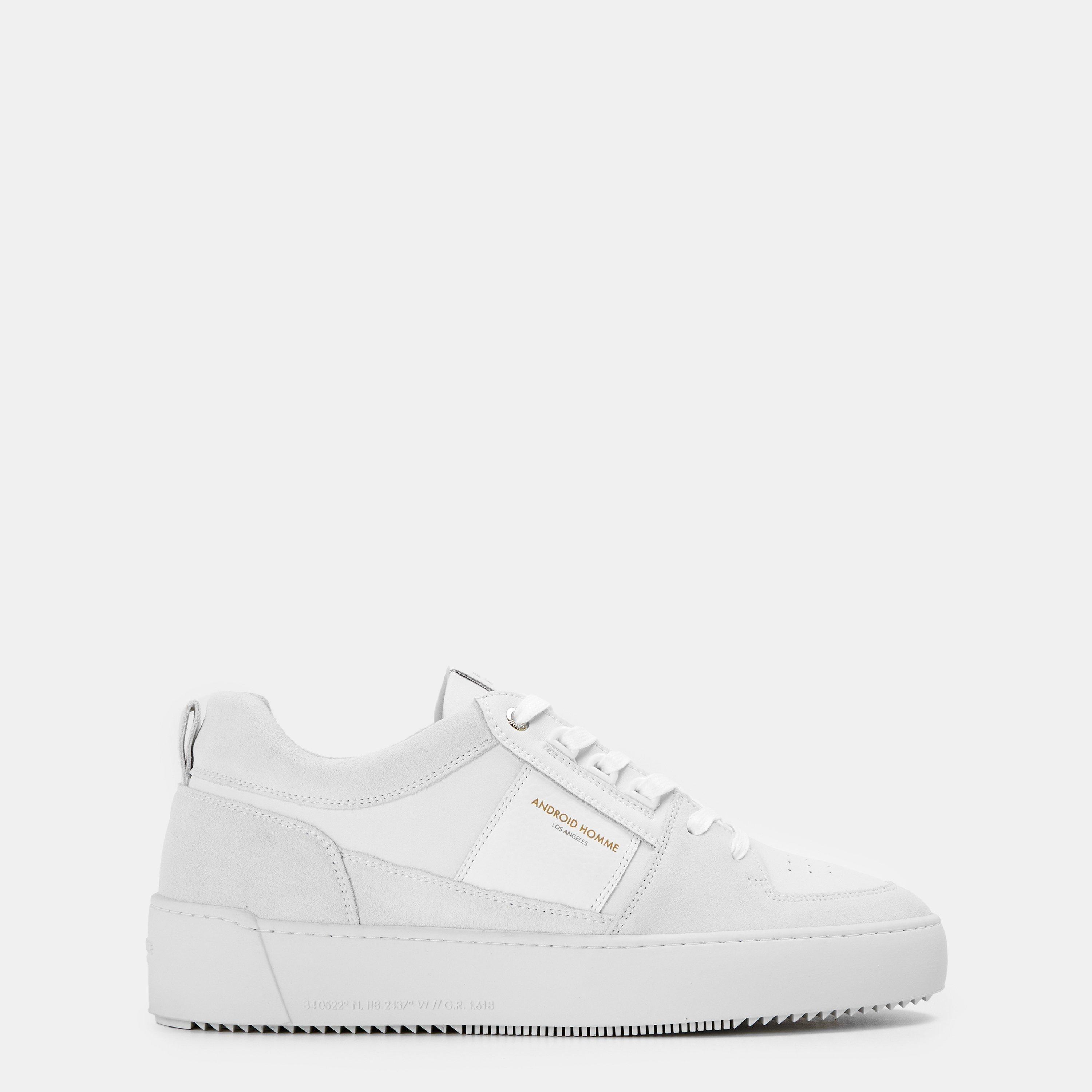 White - Android Homme - Men's Point Dume Low-Top Trainers - 1