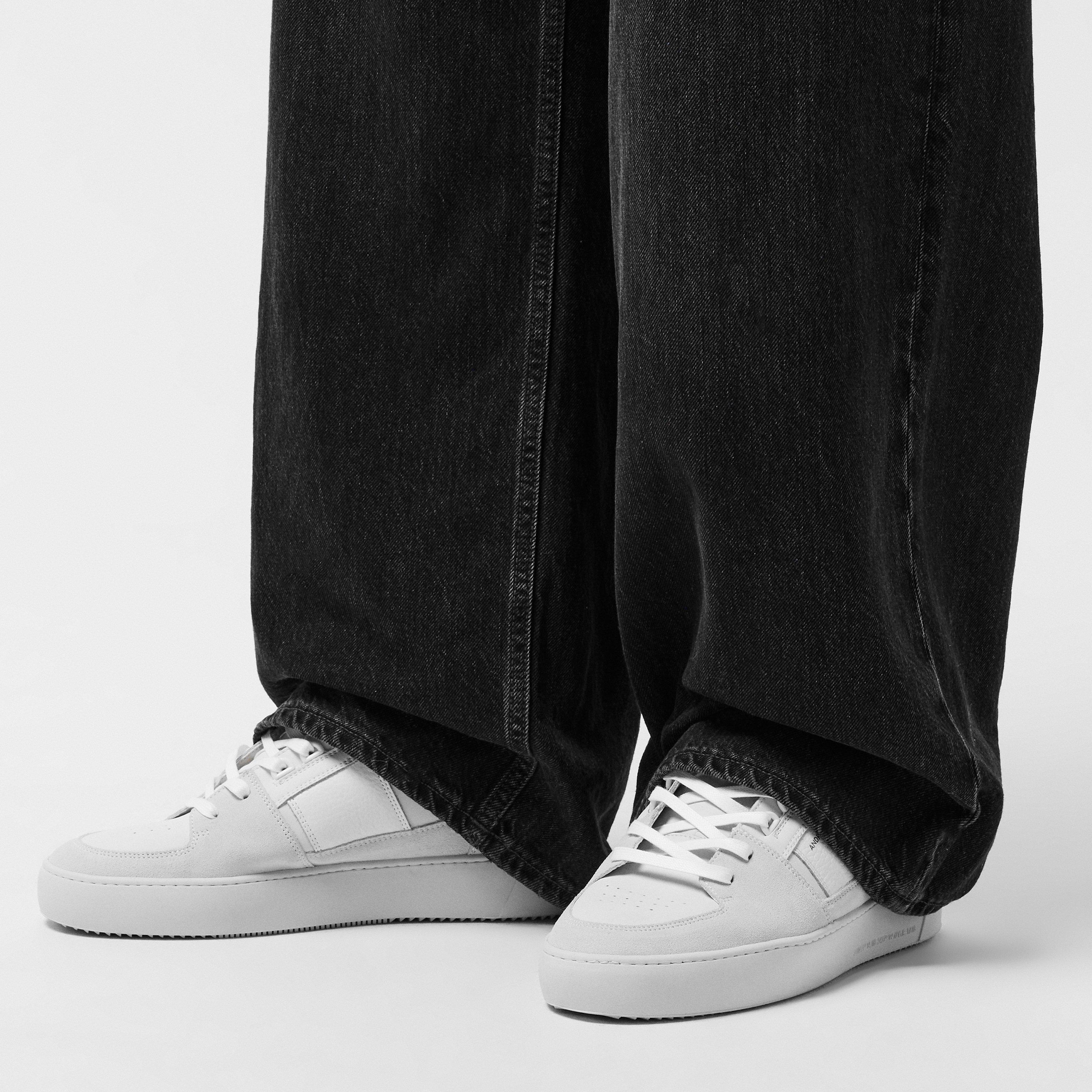 White - Android Homme - Men's Point Dume Low-Top Trainers - 3