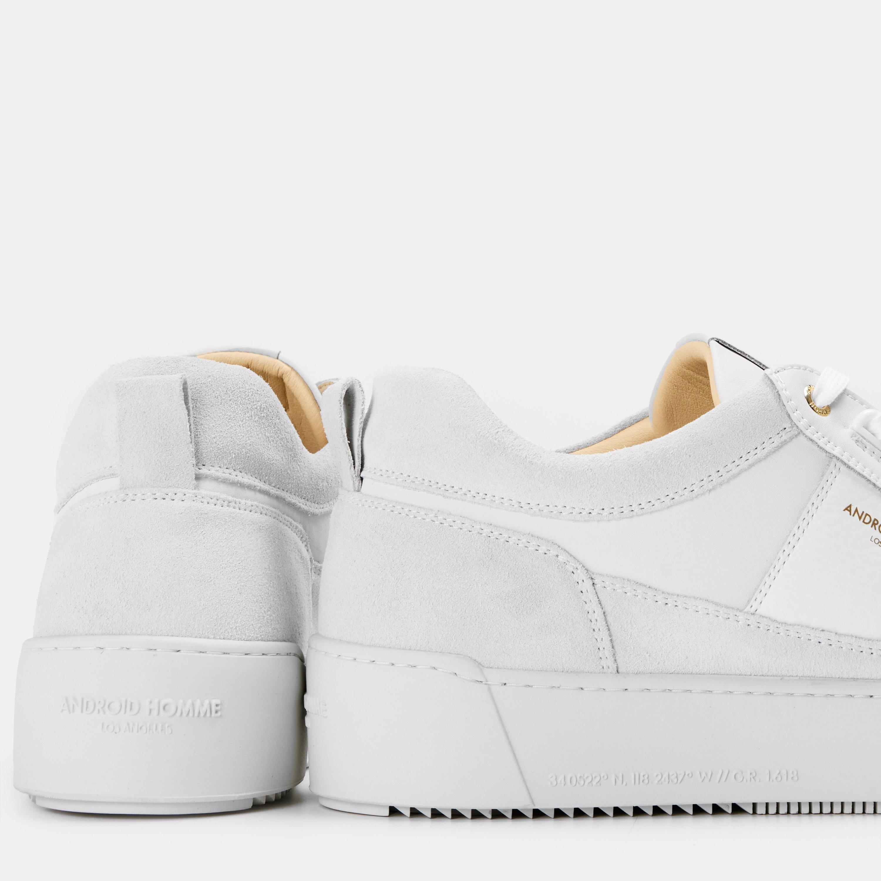 White - Android Homme - Men's Point Dume Low-Top Trainers - 4