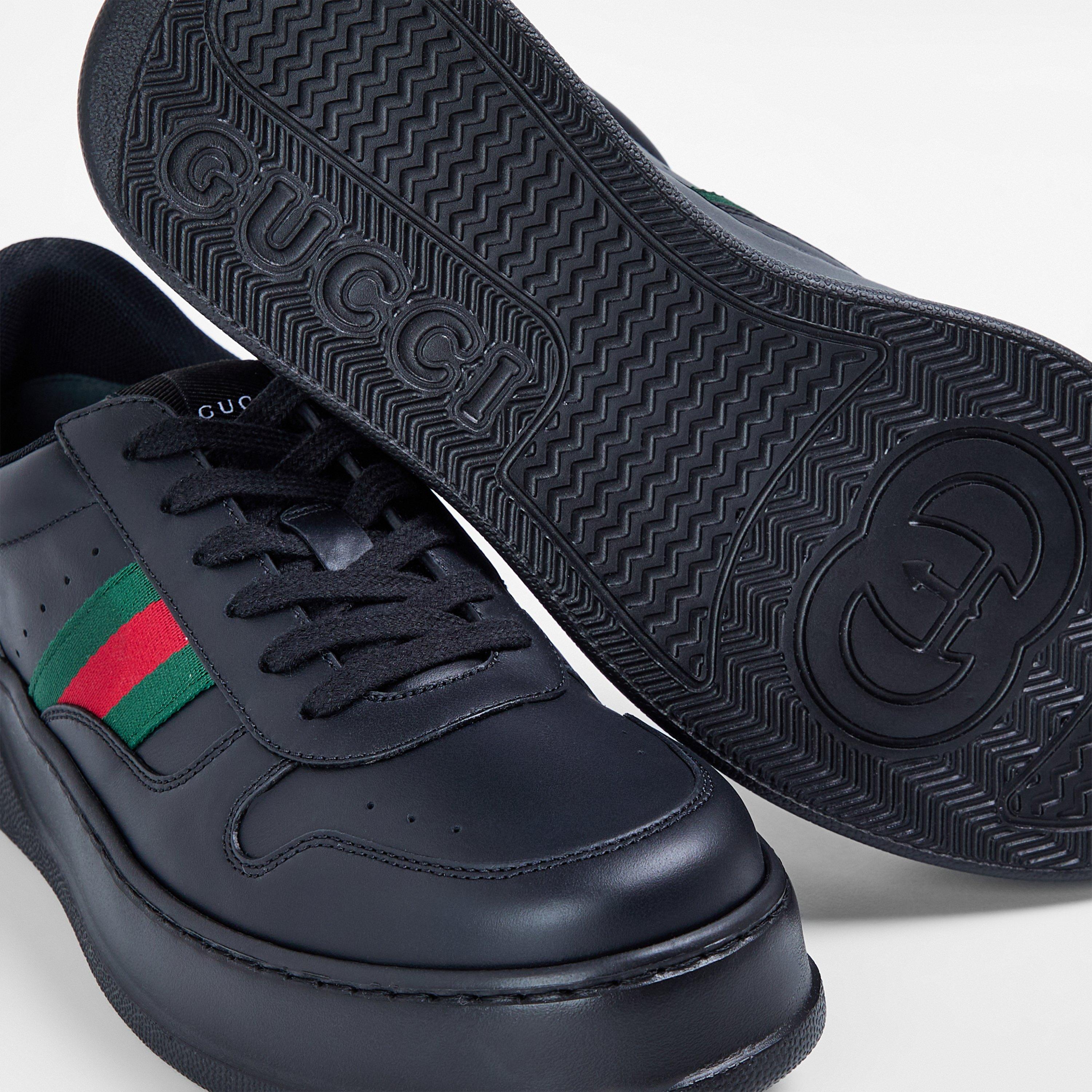 Black - Gucci - Men's Chunky Low-Top Trainers - 3