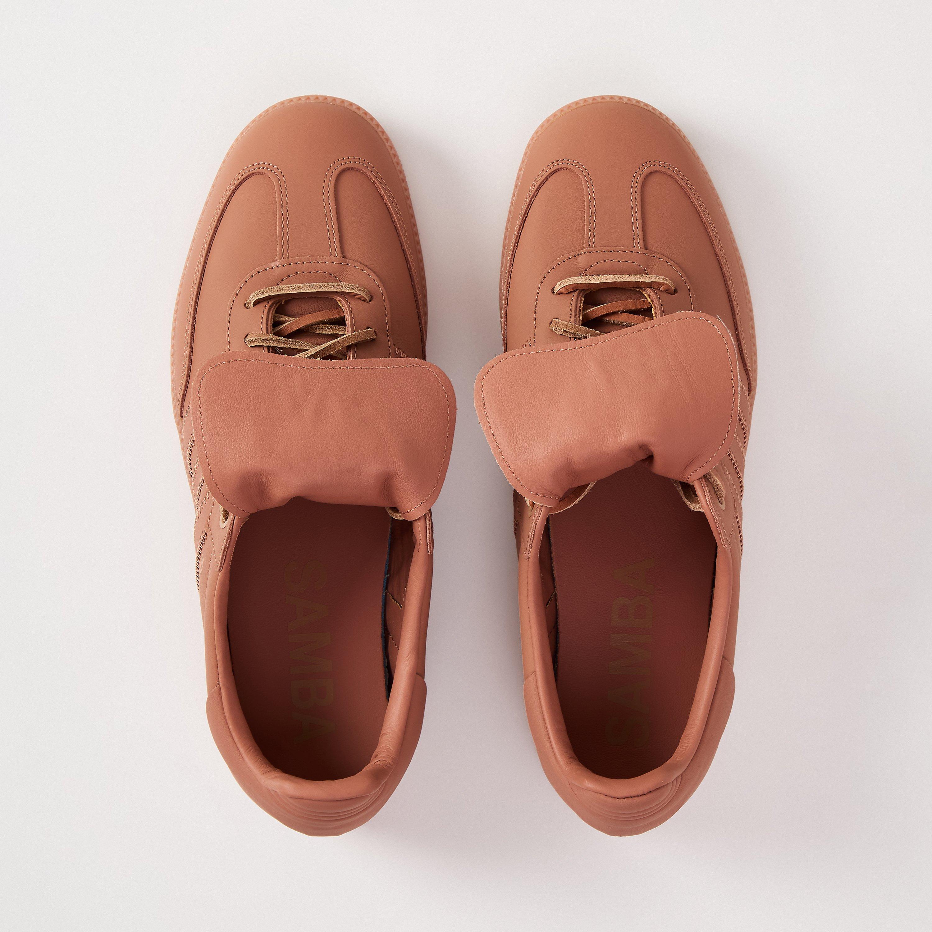 Terracotta - adidas Originals - Samba Low-Top Trainers - 4