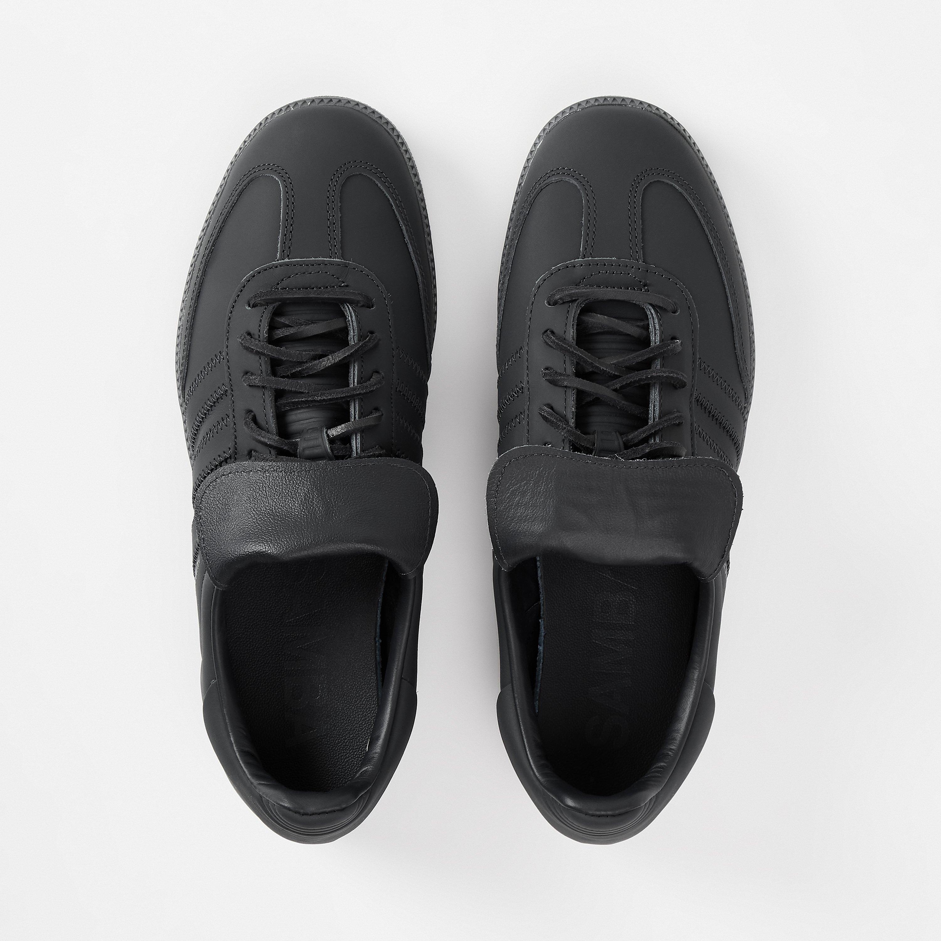 Charcoal - adidas Originals - Samba Low-Top Trainers - 4