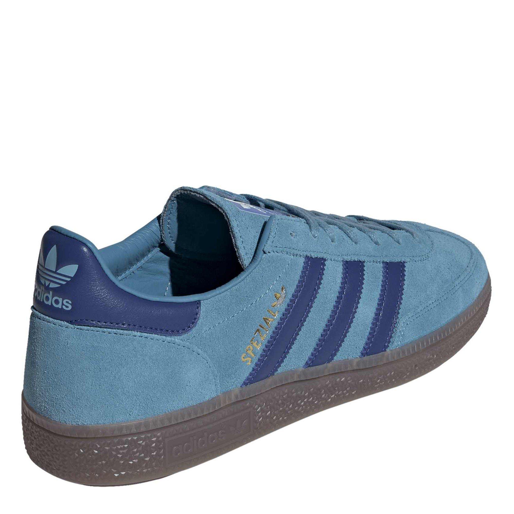 Royal Blue - adidas Originals - Men's Handball Spezial MIG Suede Low-Top Trainers - 4