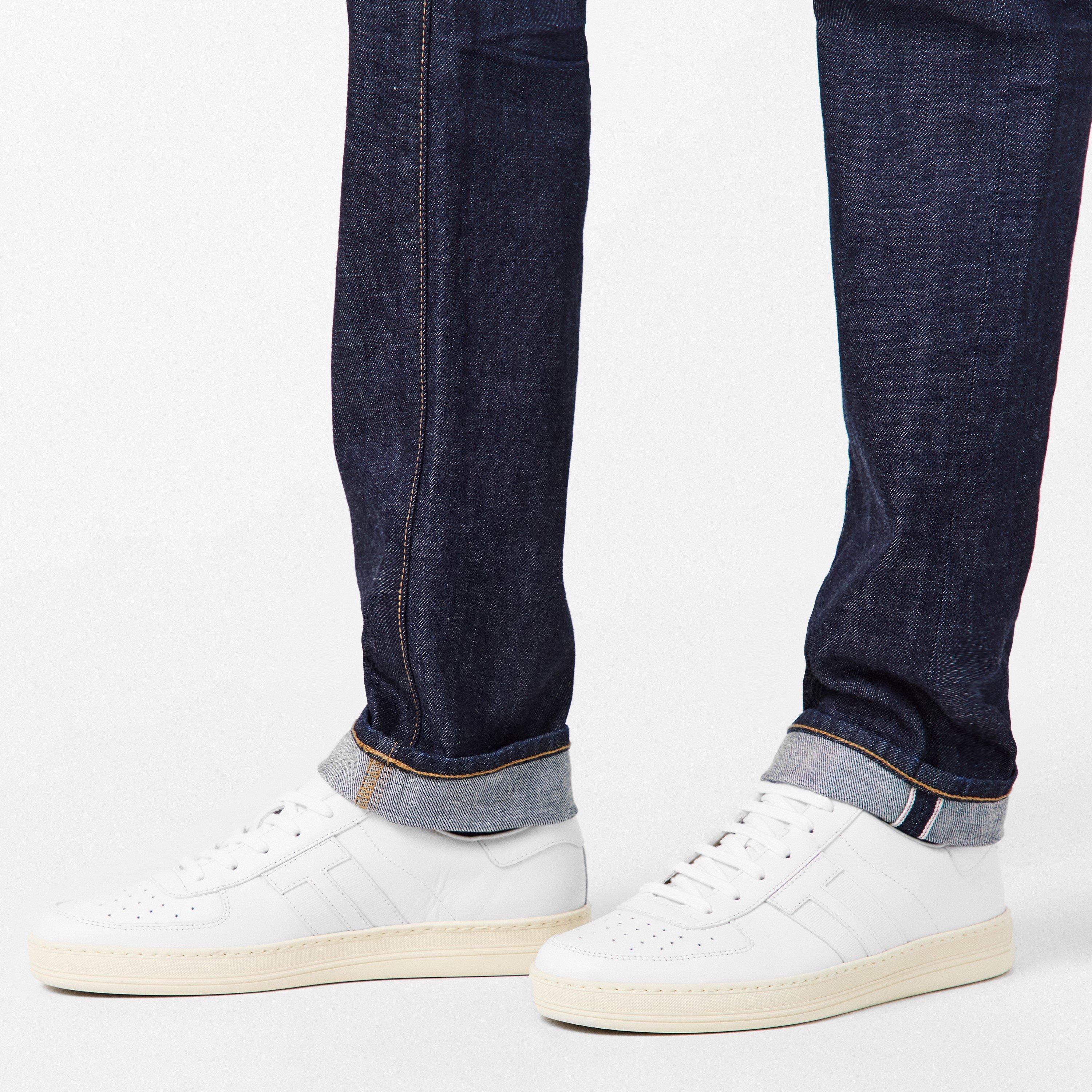 Optical White - Tom Ford - Men's Low Trainers - 3
