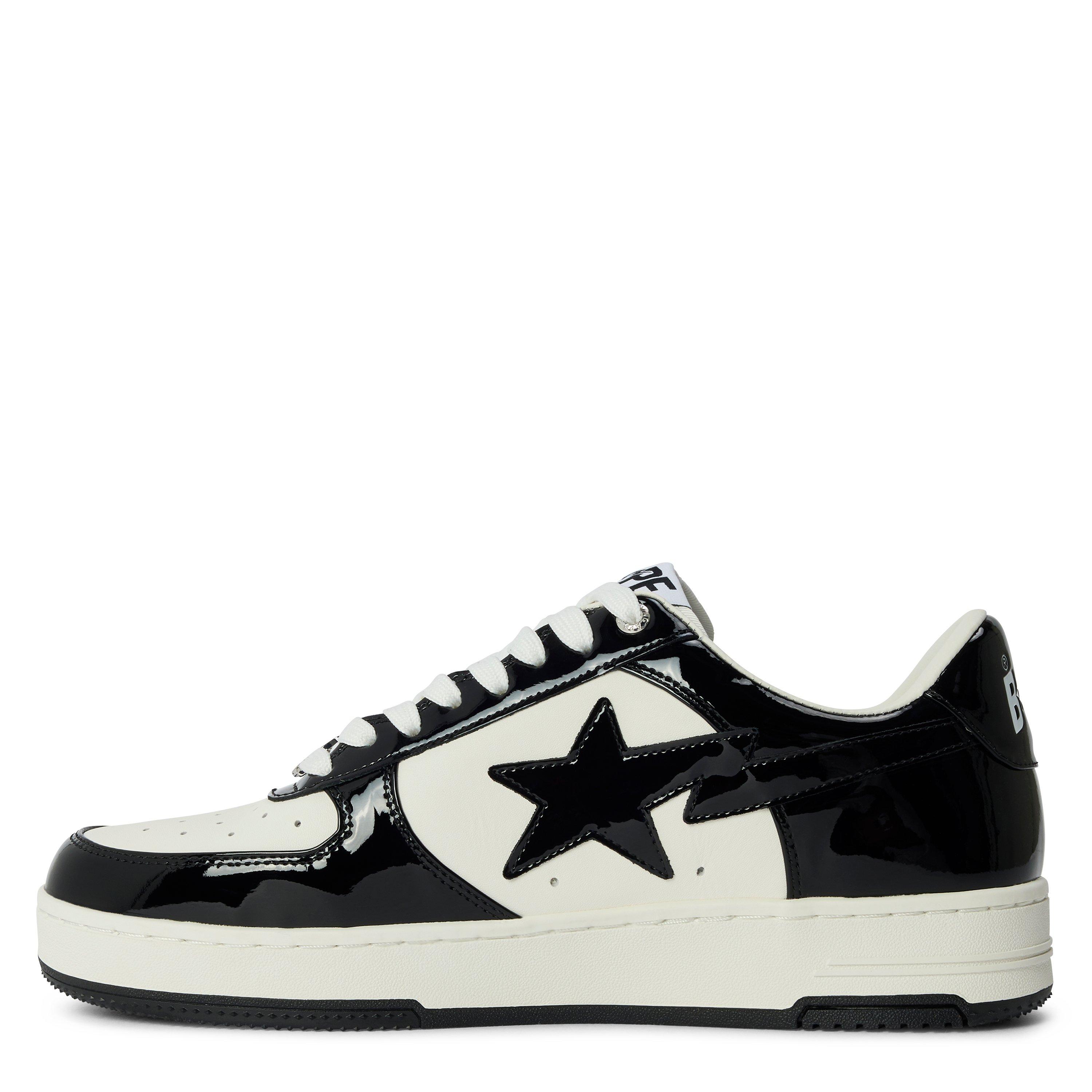 Black/White - A Bathing Ape - Men's Low-Top Trainers - 2