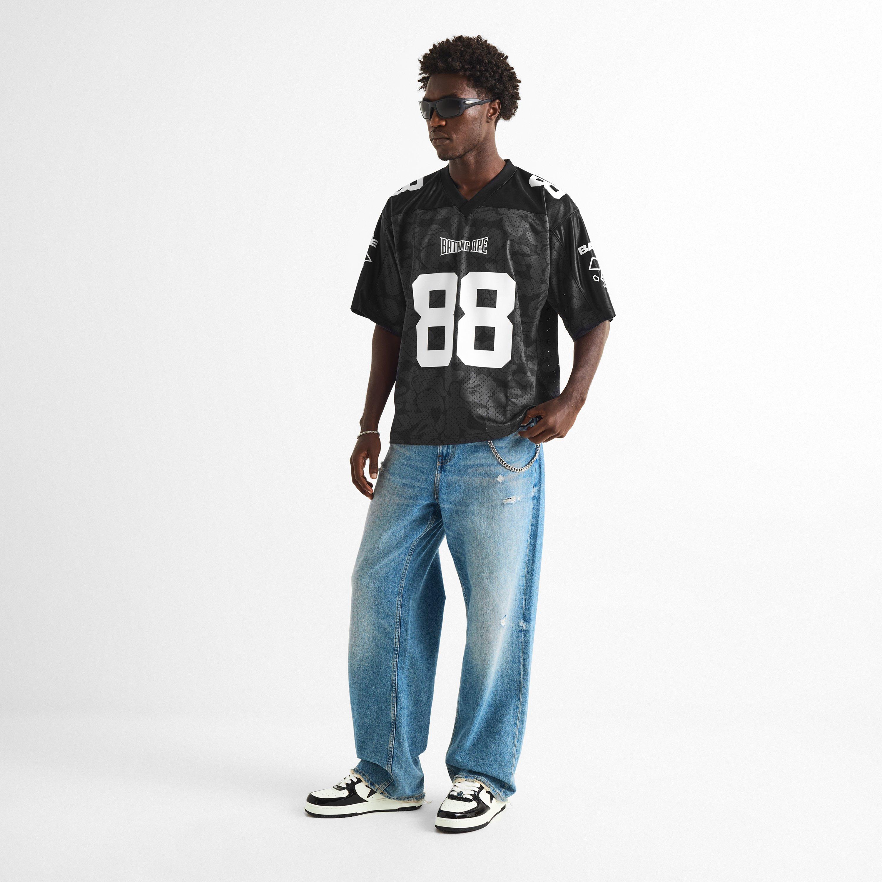 Black/White - A Bathing Ape - Men's Low-Top Trainers - 4