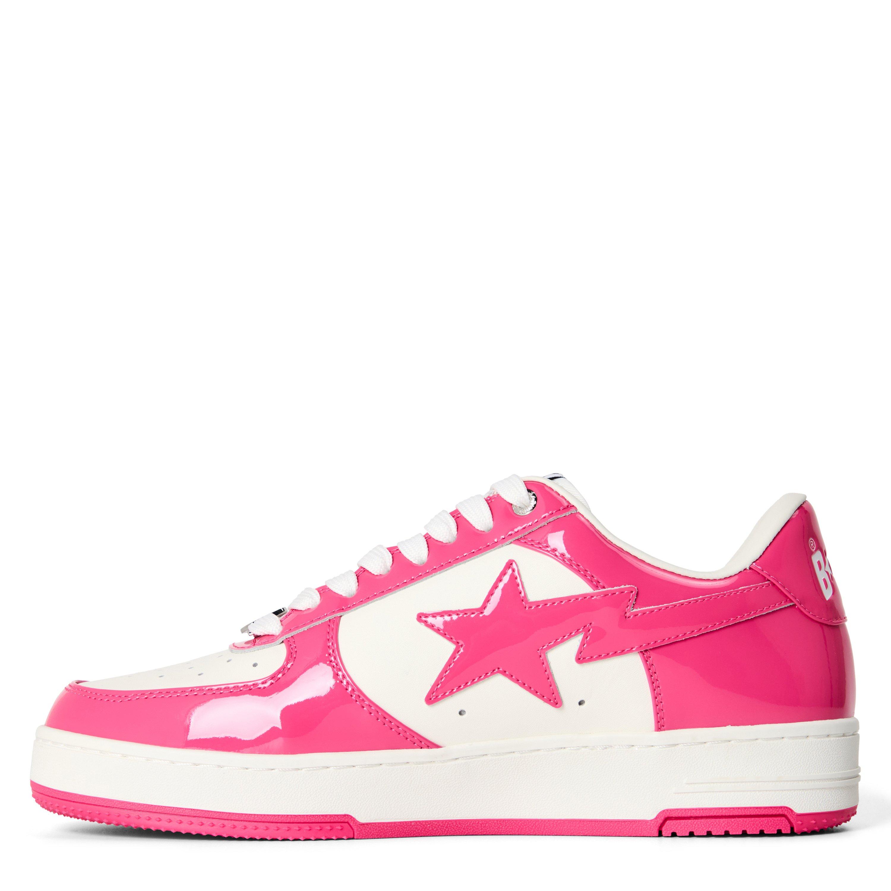 Pink/White - A Bathing Ape - Men's Low-Top Trainers - 2