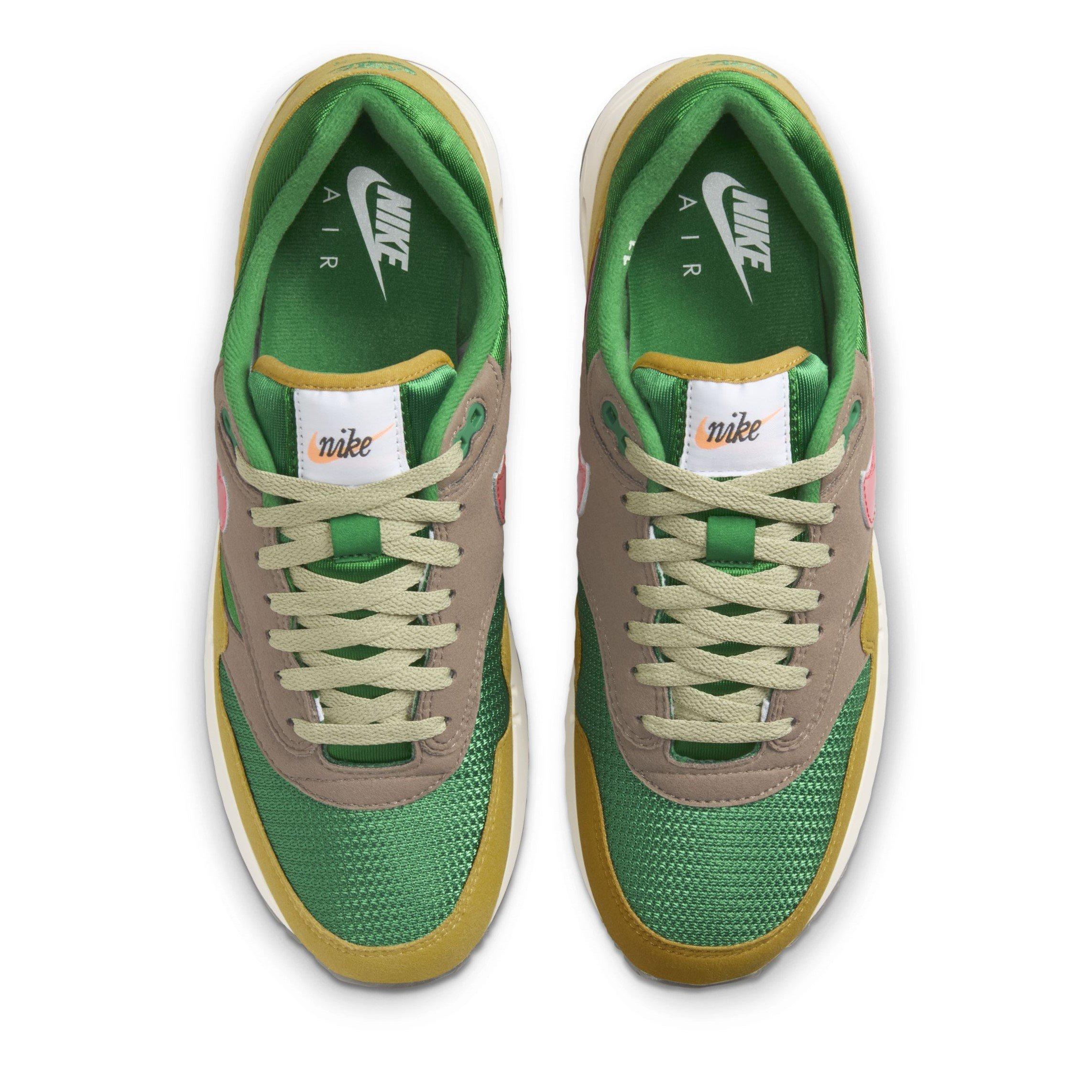 Classic Green - Nike - Air Max 1 Powerwall BRS Trainers - 5