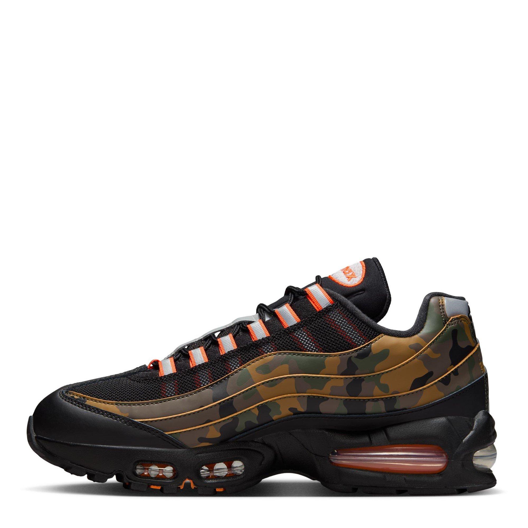 Blk/Safe Org - Nike - Air Max 95 OG Big Bubble Trainers - 2