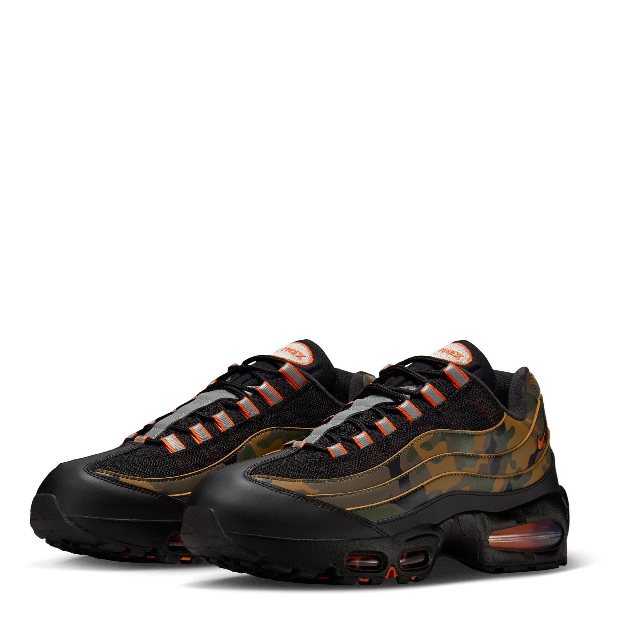 Blk/Safe Org - Nike - Air Max 95 OG Big Bubble Trainers - 4