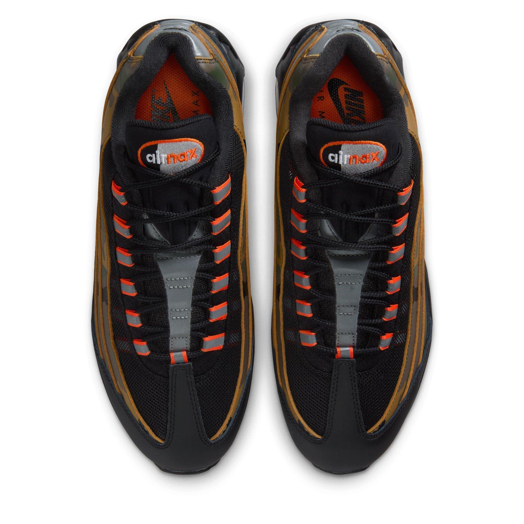 Blk/Safe Org - Nike - Air Max 95 OG Big Bubble Trainers - 5