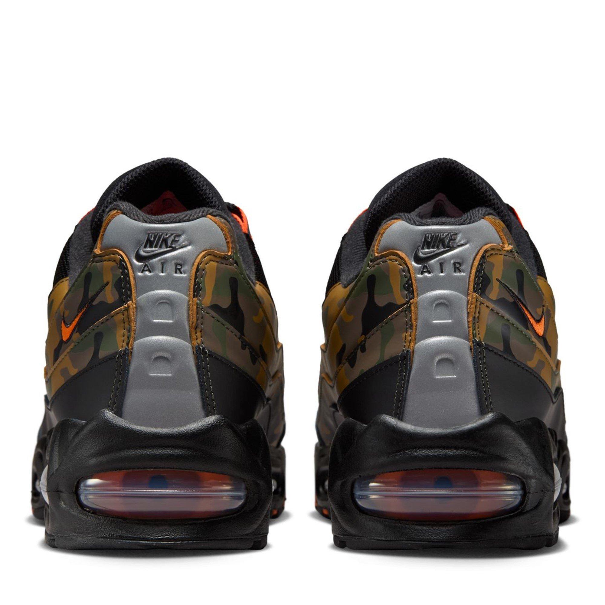 Blk/Safe Org - Nike - Air Max 95 OG Big Bubble Trainers - 6