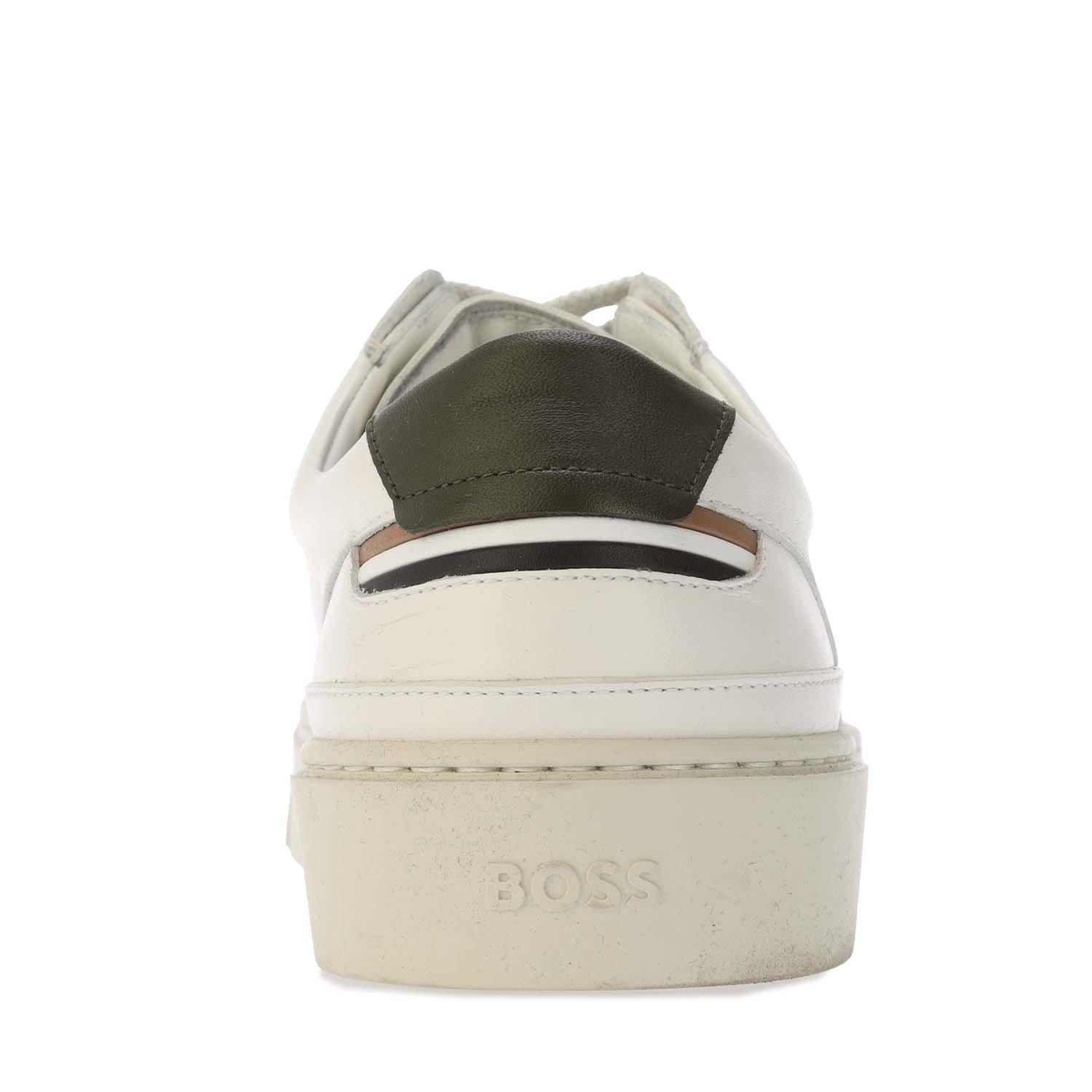 Open White - Boss - Men's Gary Tenn Ltvp Low-Top Trainers - 6