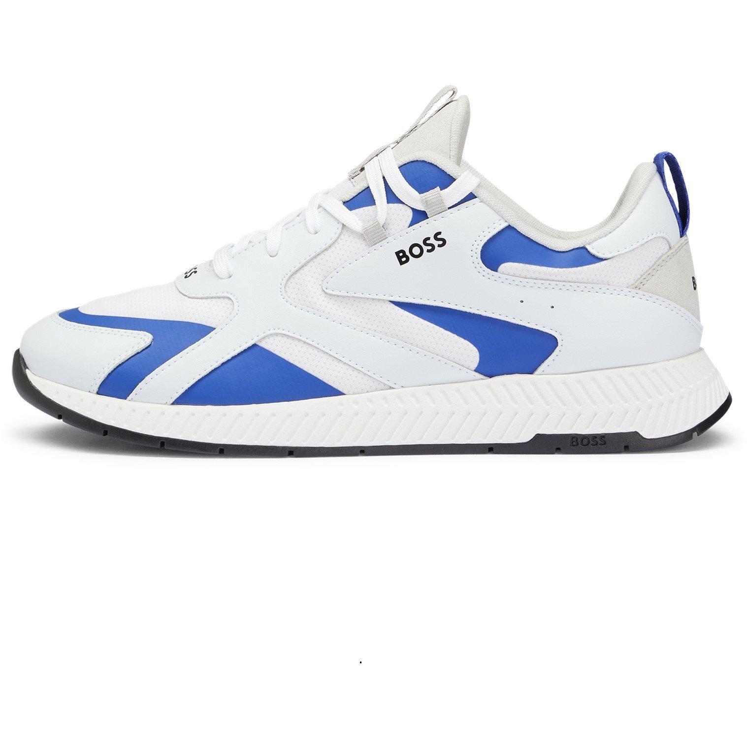 Open White - Boss - Men's Titanium Runners Low-Top Trainers - 2
