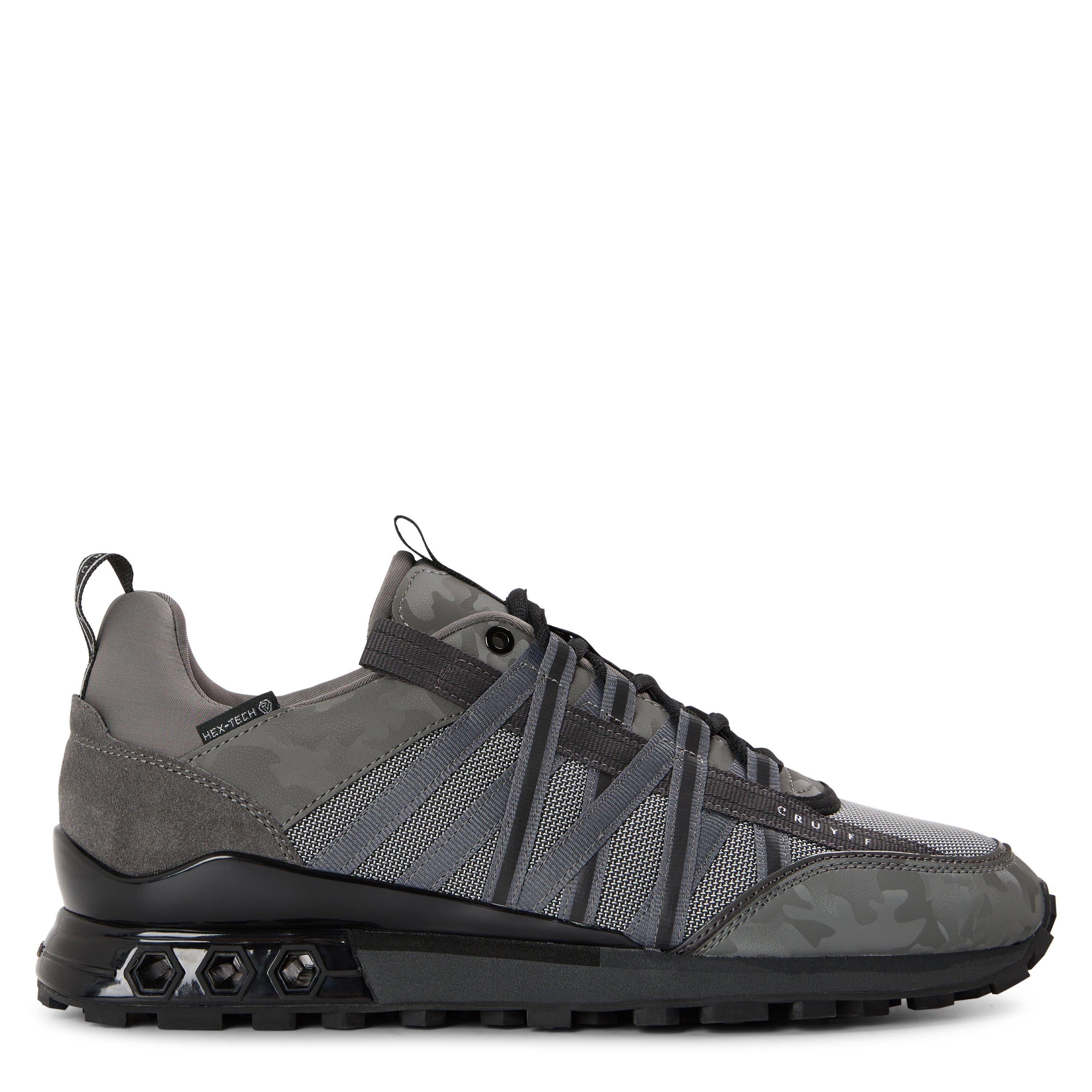 Cruyff Men's Fearia Hex Tech Low-Top Trainers Grey Size 6 (39) - Image 3