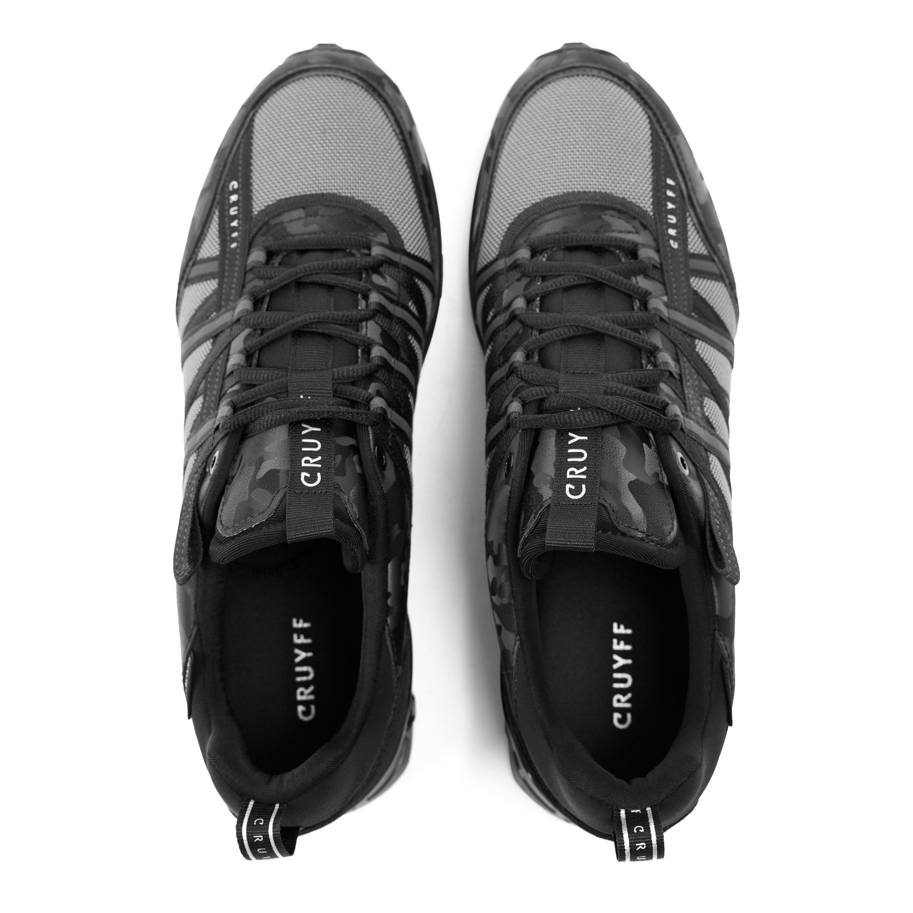 Schwarzes Tarnmuster - Cruyff - Cruyff Fearia Hex Te Sn64 - 4