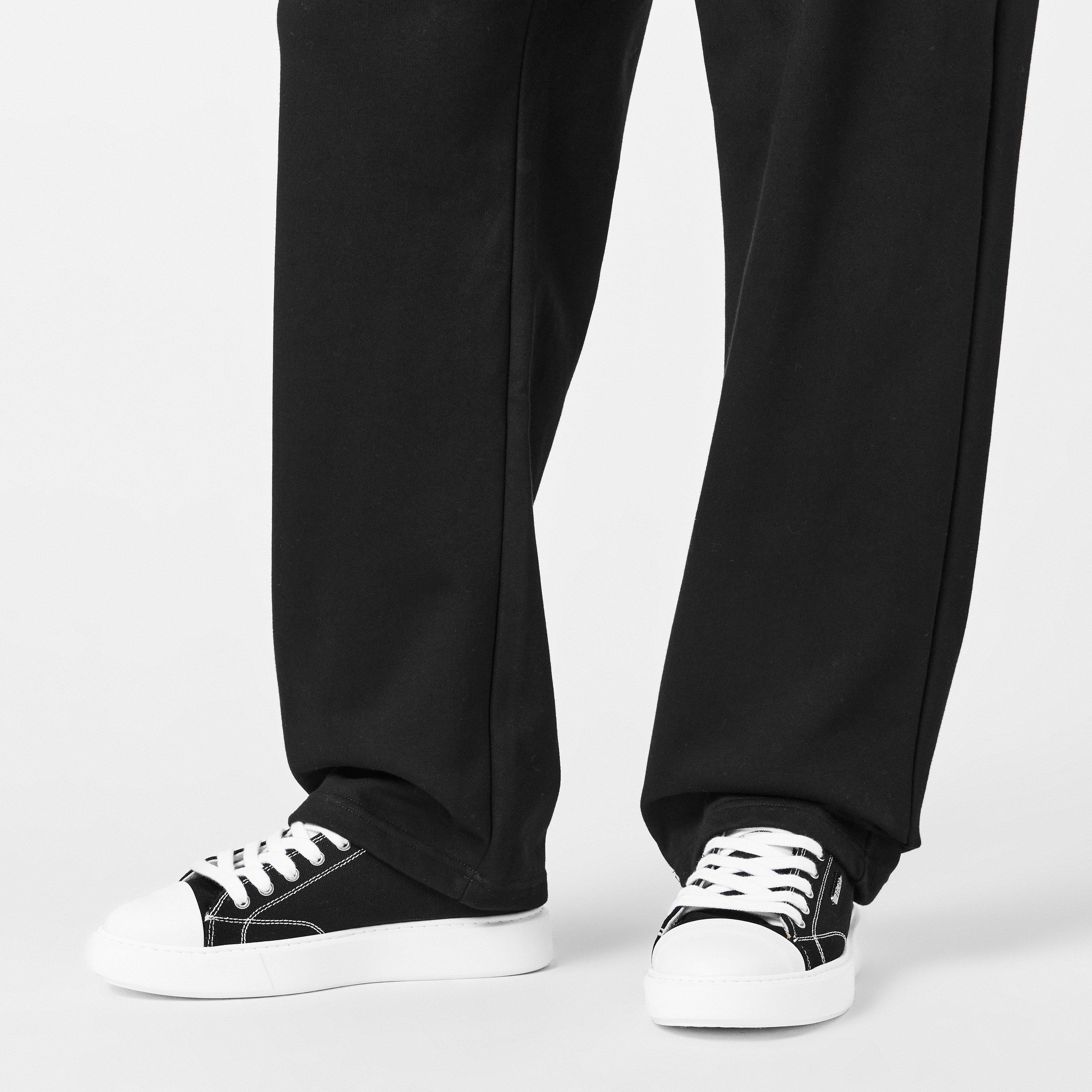 Black/White - BELIER - Men's Low-Top Trainers - 3