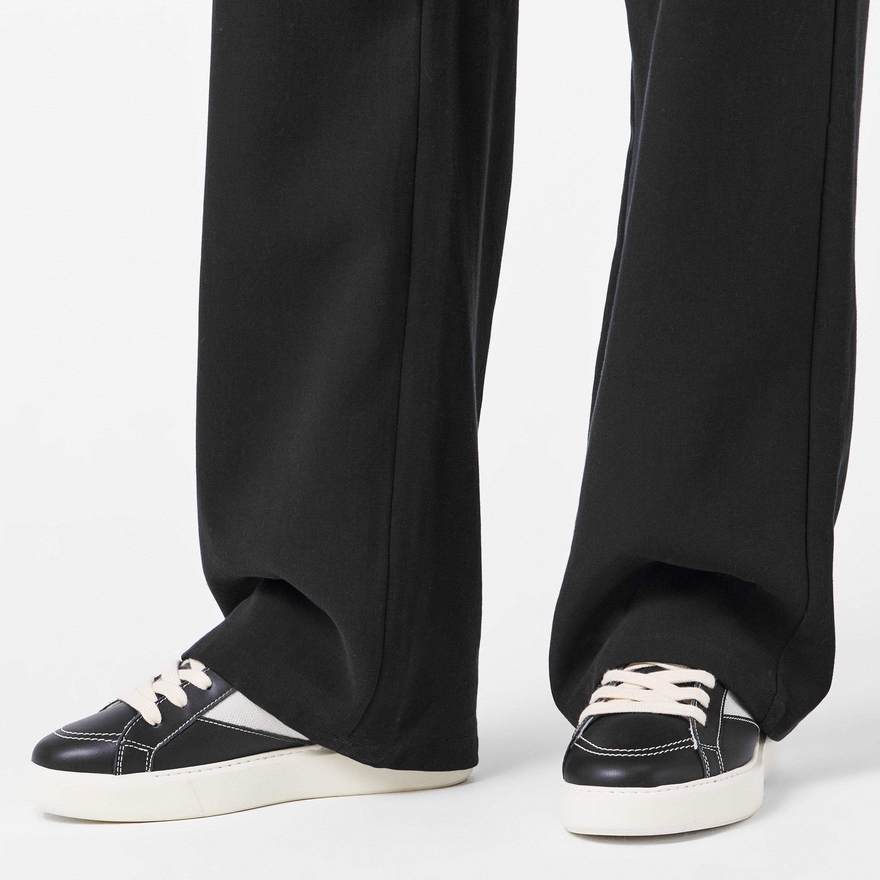 Black/O White - BELIER - Men's Low-Top Trainers - 3