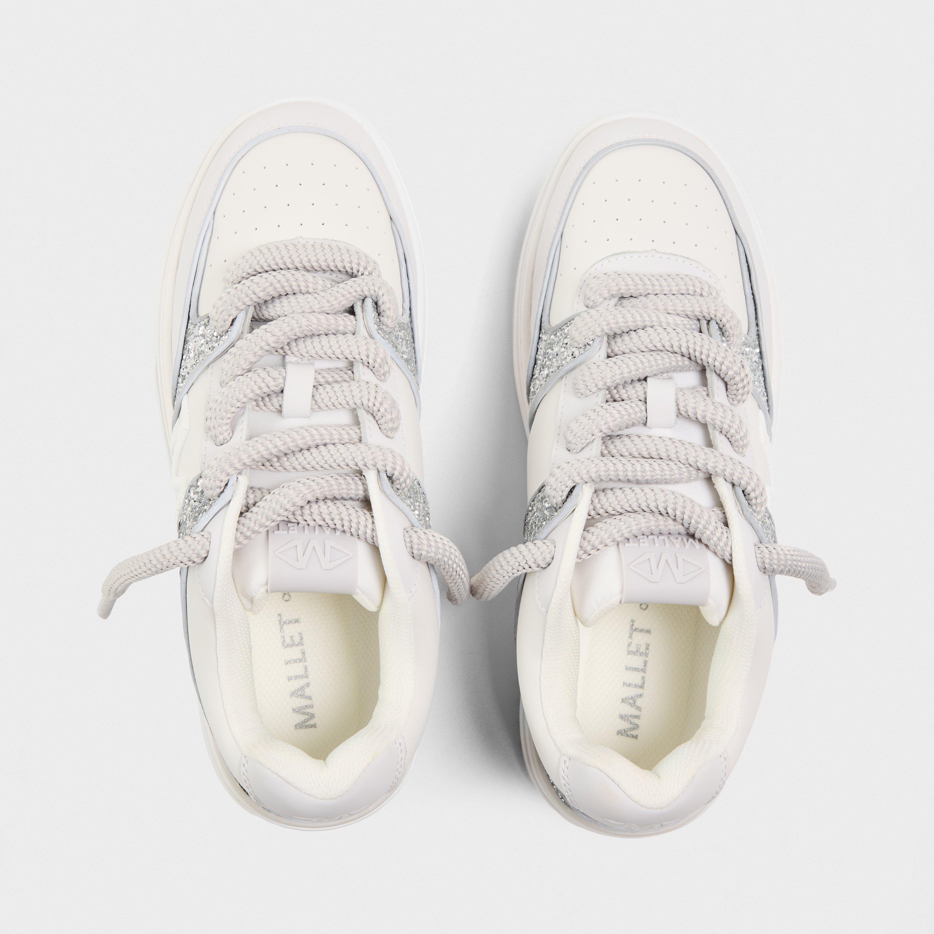 Grey Spark - Mallet - Men's Clayton Low-Top Trainers - 4