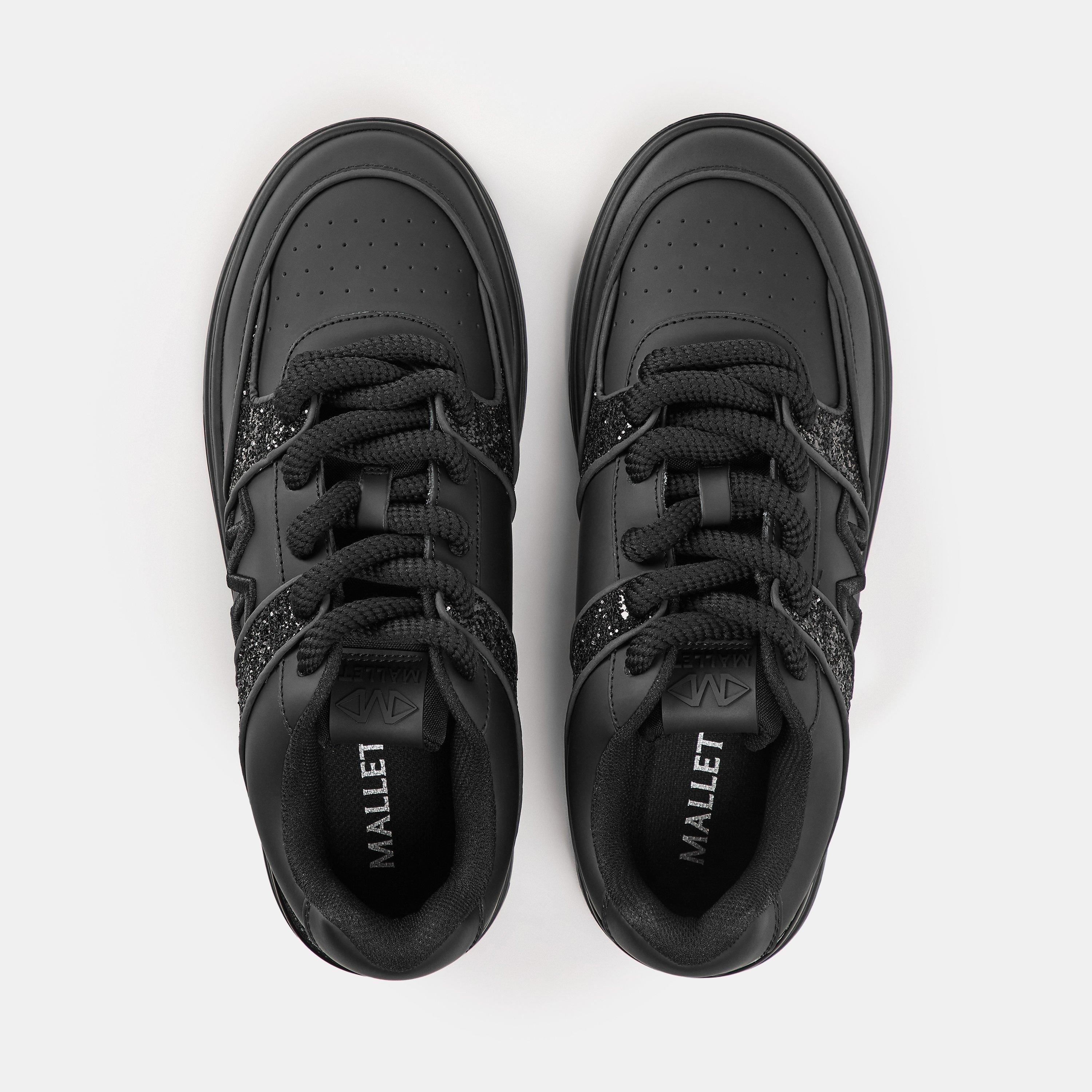 Black Spark - Mallet - Men's Clayton Low-Top Trainers - 5