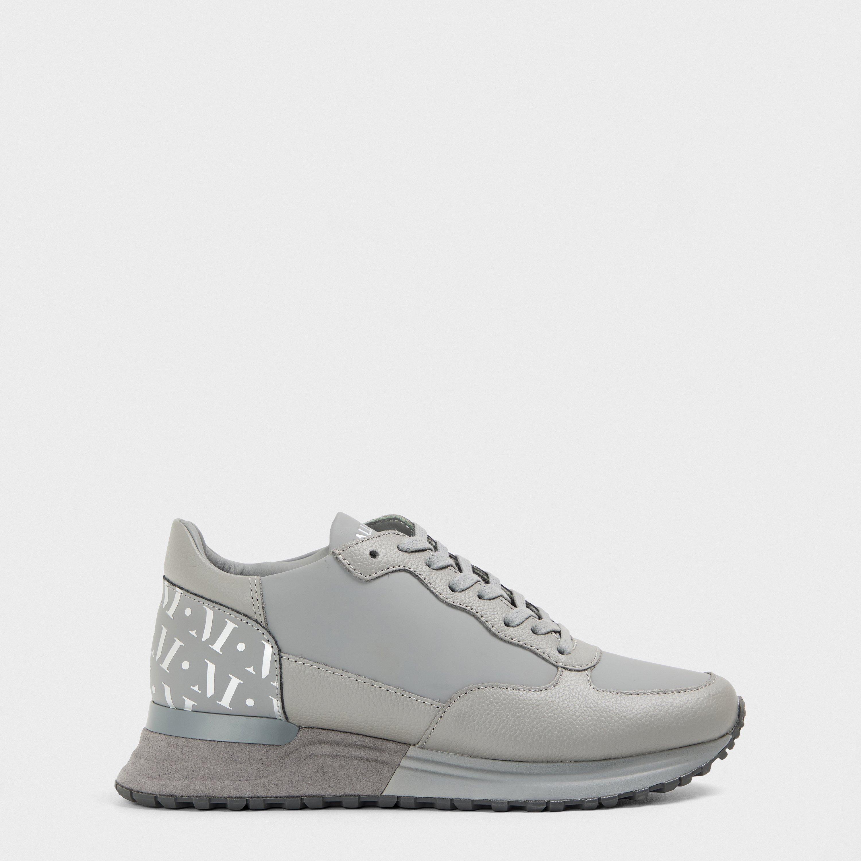 Mallet Men's Popham Low-Top Trainers - Tumb Grey Silv - Size 11 (45)