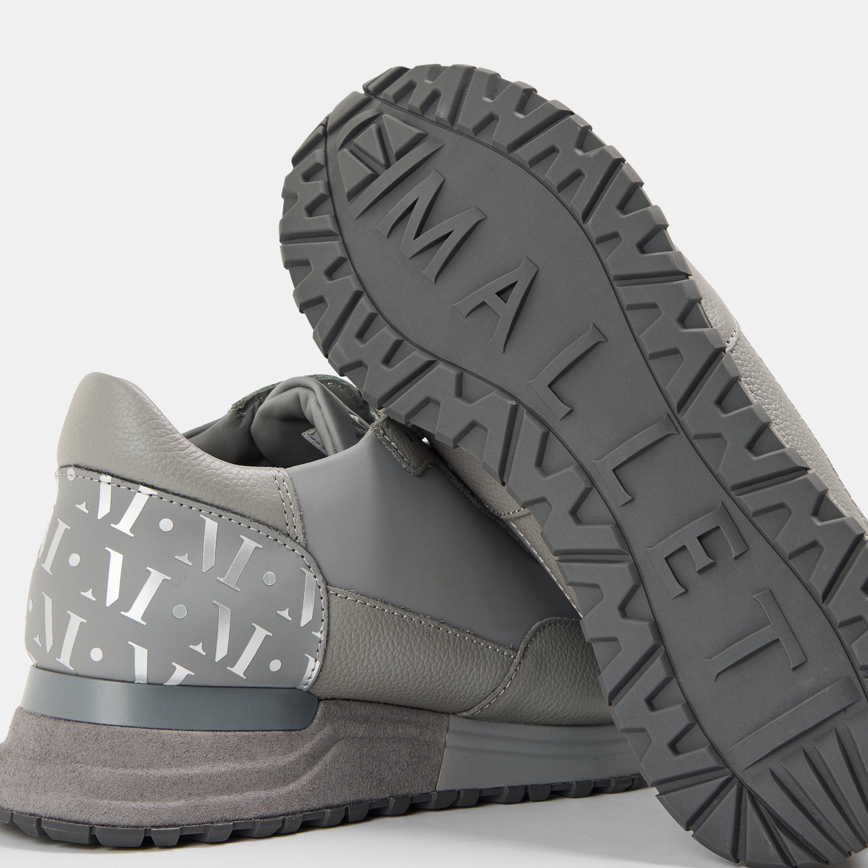 Tumb Grey Silv - Mallet - Men's Popham Low-Top Trainers - 3