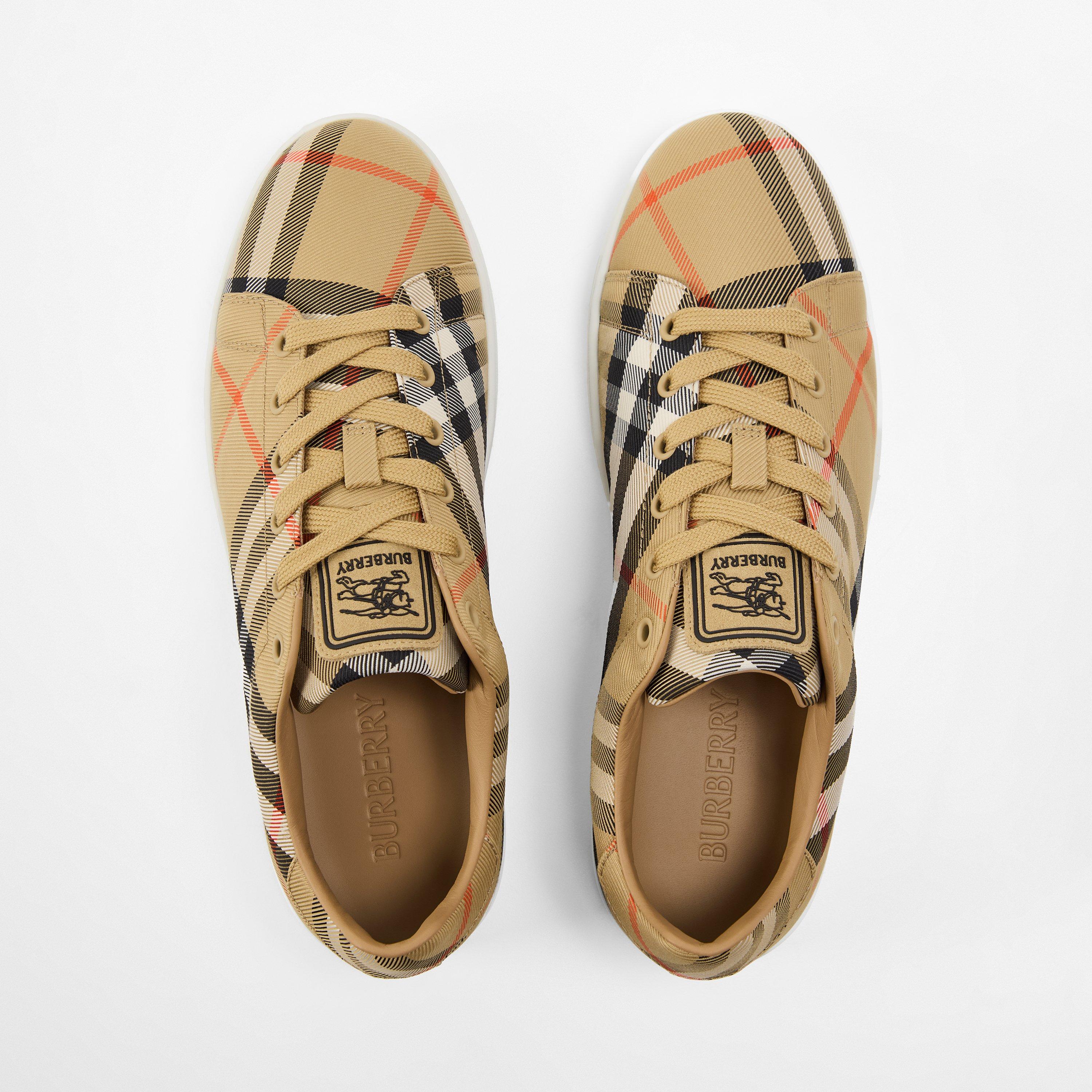 Beige - Burberry - Men's Low-Top Trainers - 5