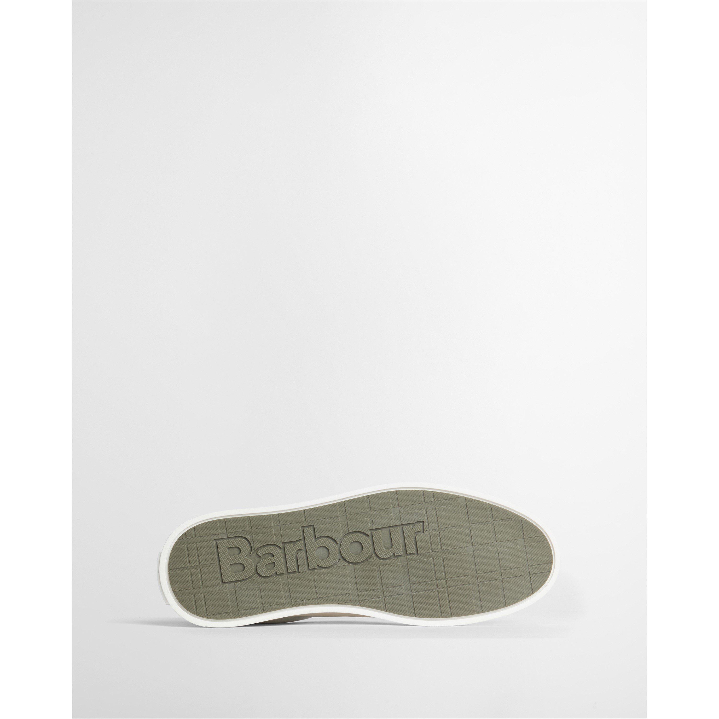 WH11 White/Navy - Barbour - Mens Stannington Trainers - 6