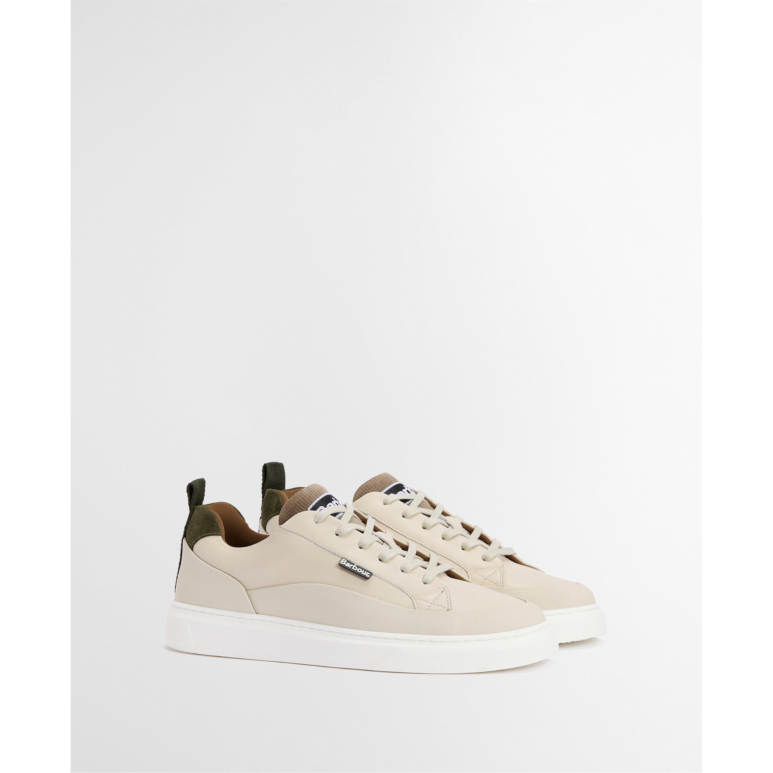 BE34 Light /Olv - Barbour - Mens Stannington Trainers - 2