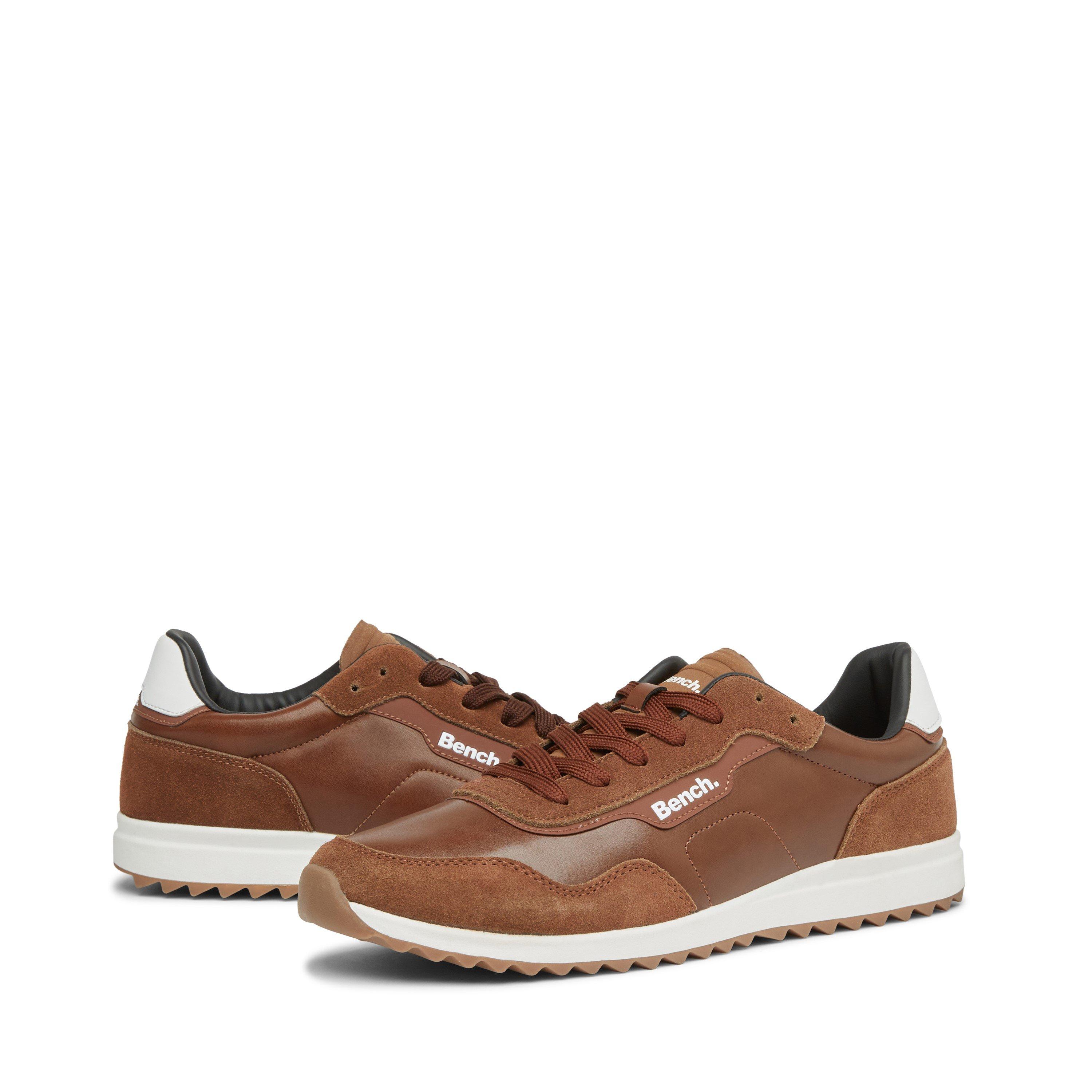 Tan - Bench - Men's Brooke Low-Top Trainers - 3