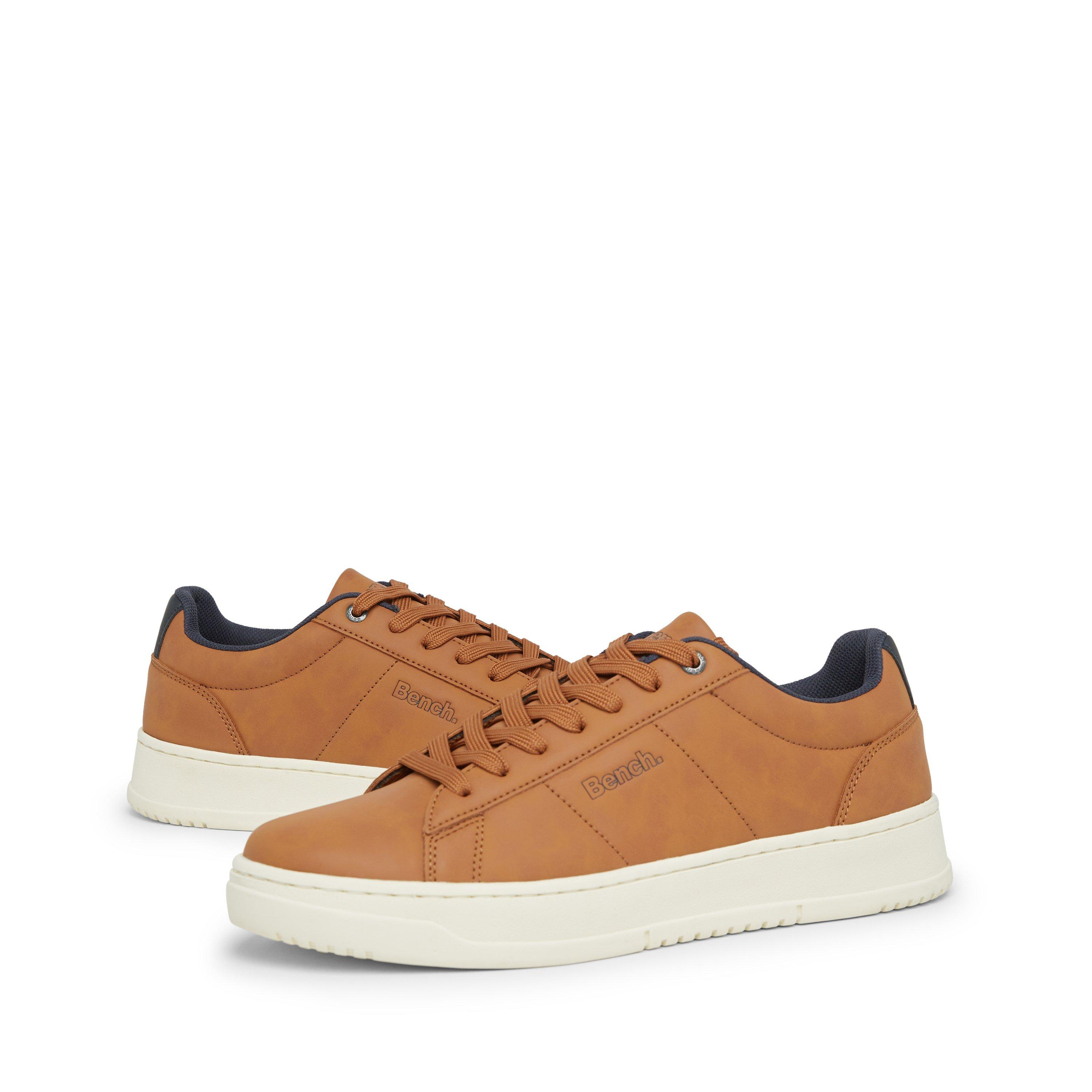 Tan - Bench - Gorton Low-Top Trainers - 3
