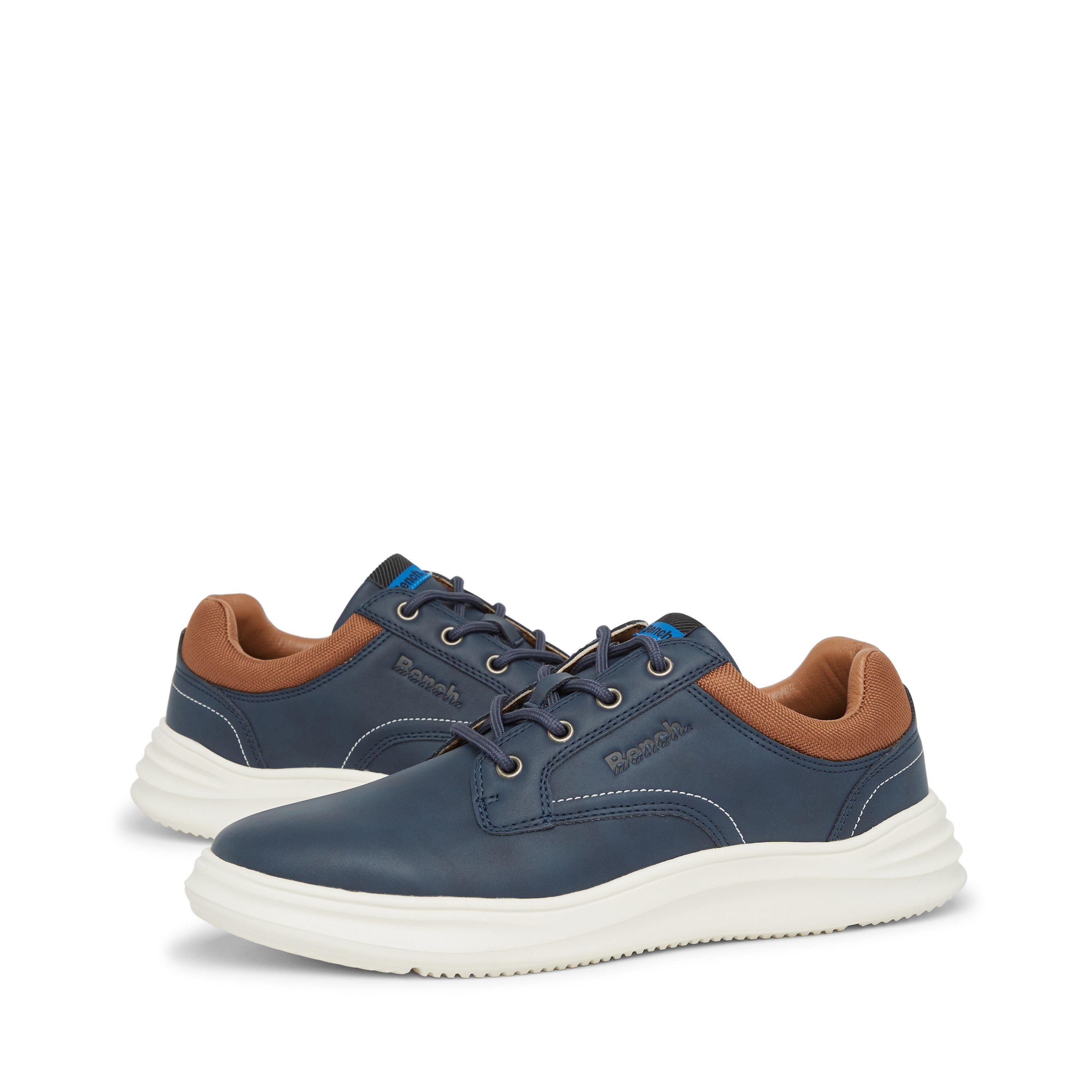 Navy - Bench - Cheetham Low-Top Trainers - 2