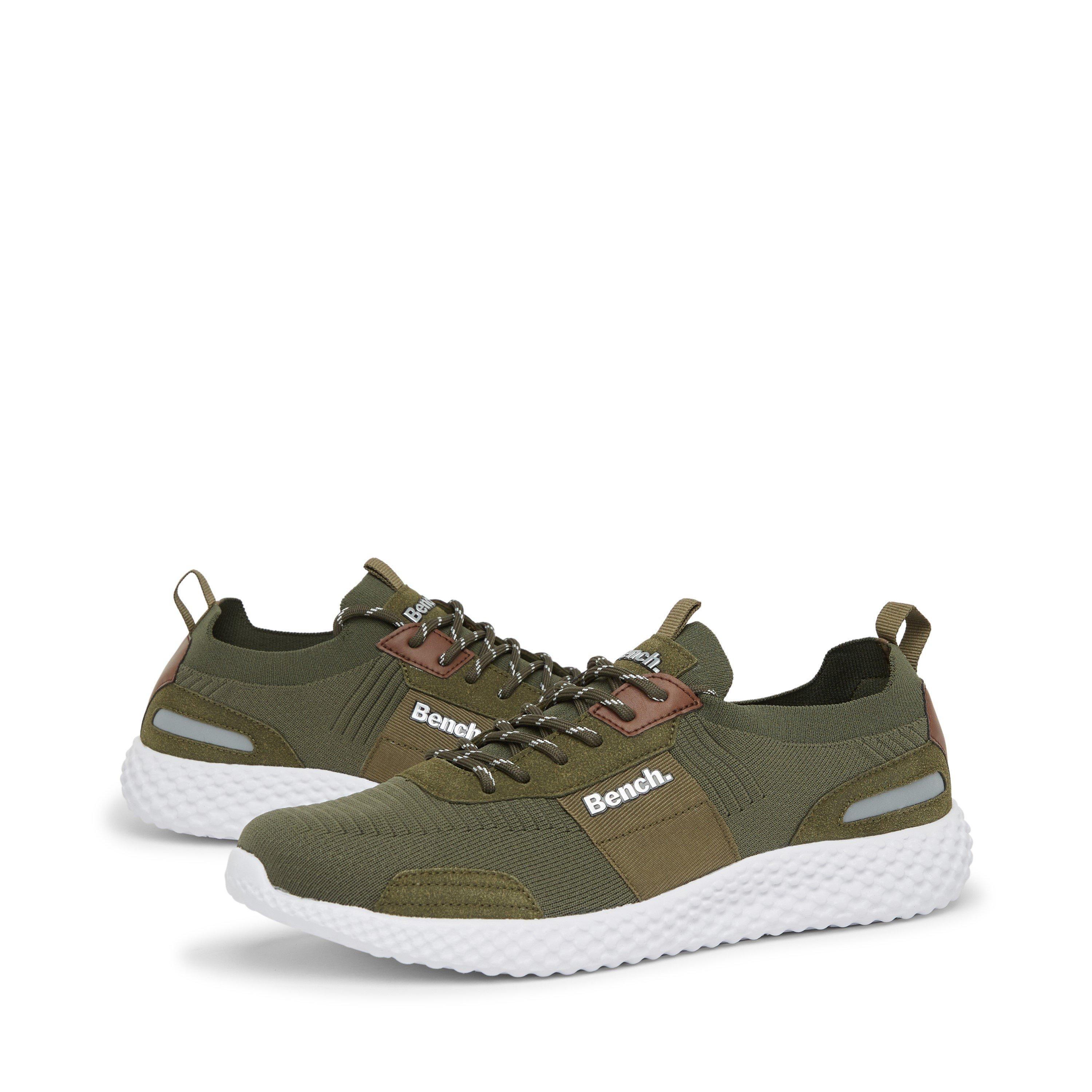 Khaki - Bench - Cravenwood Low-Top Trainers - 3
