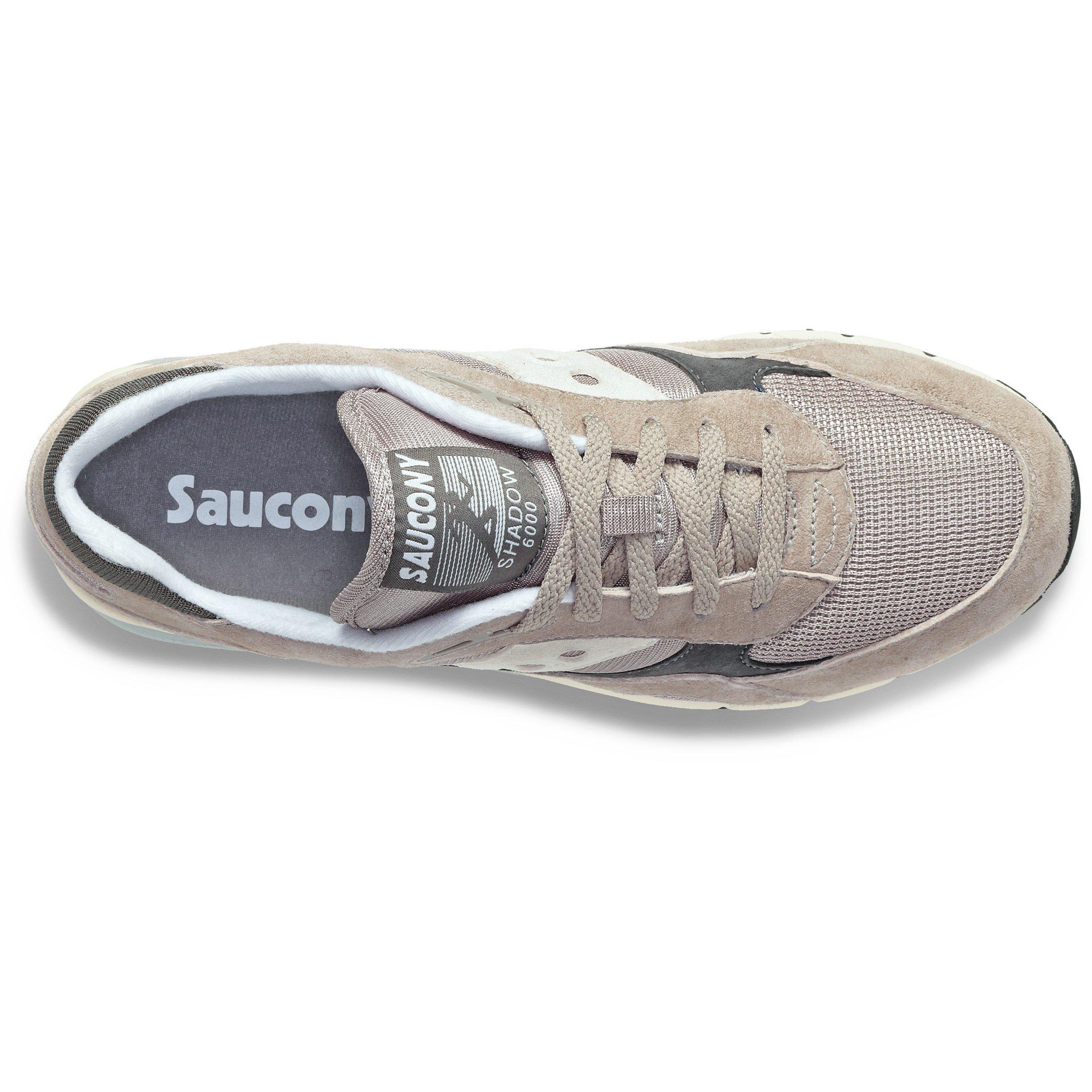 Grey/Grey - Saucony - Saucony Originals Shadow 6000 - 3